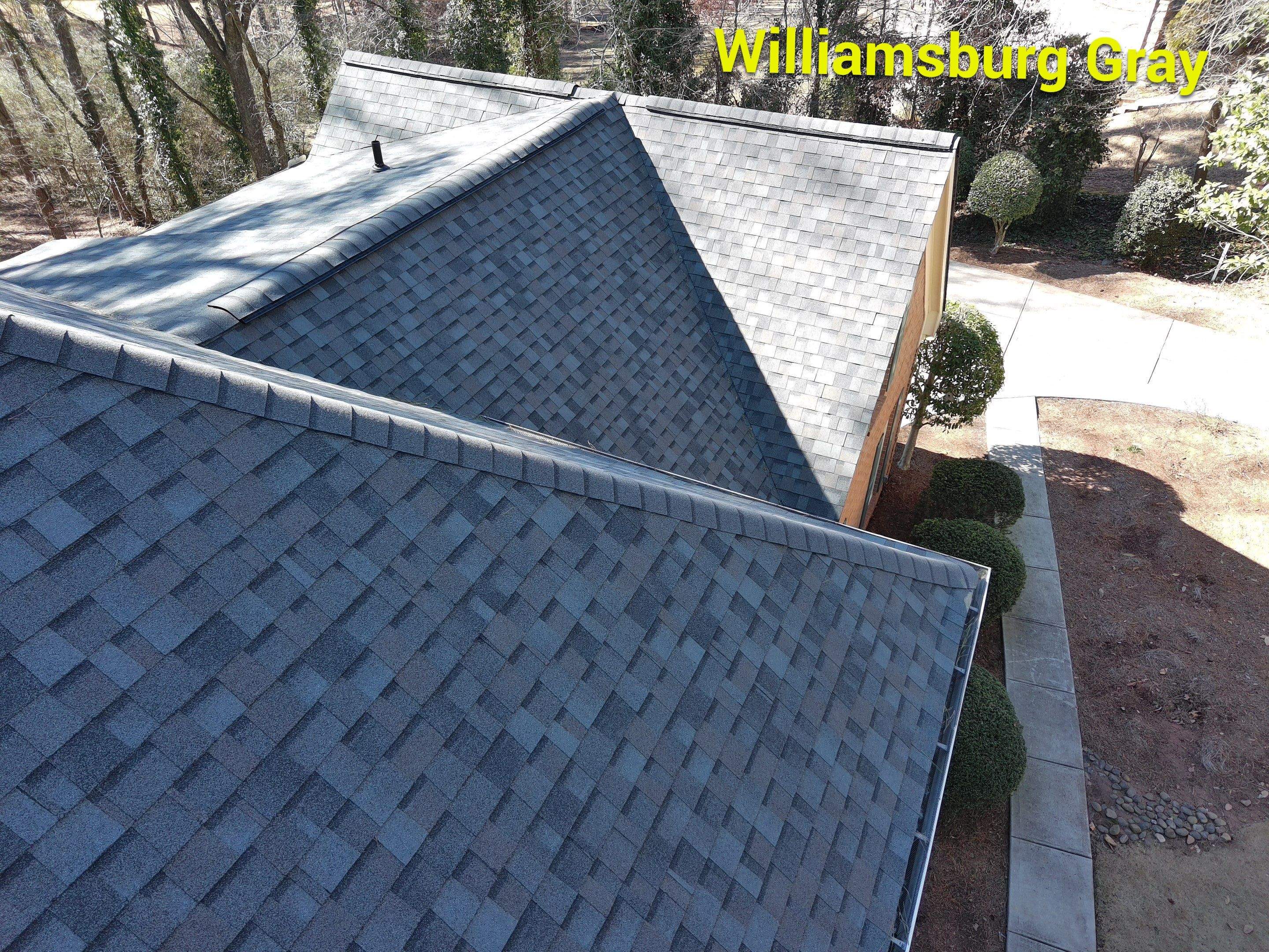 New roof installation and shingle colors by Rhino Restoration