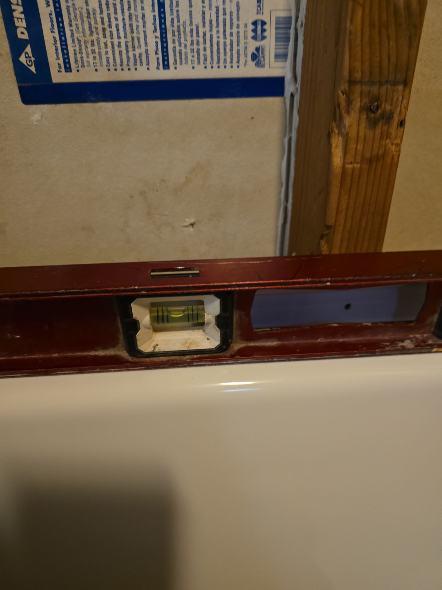 Shower Tub Installation with Underground Plumbing by Us Plumbing 