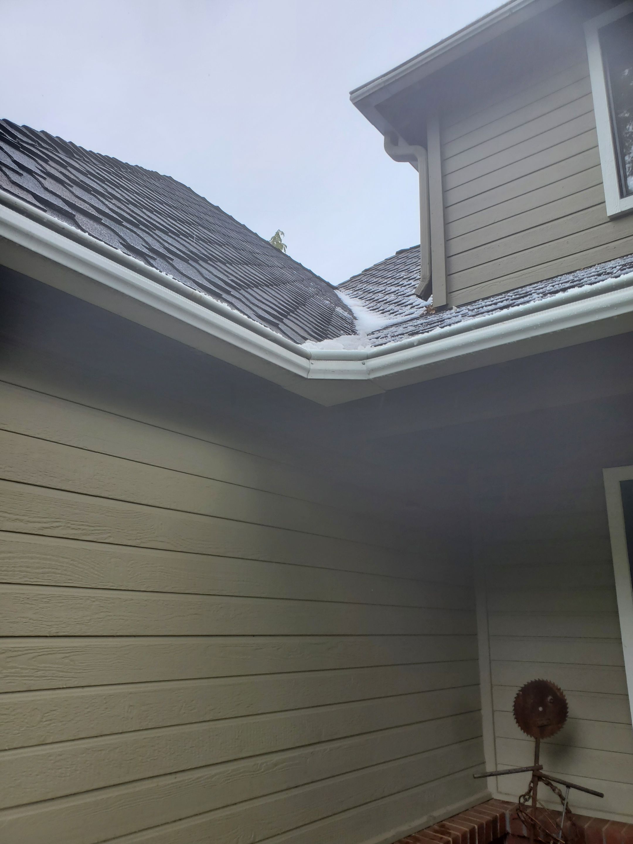 Gutter Installation using Englert LeafGuard Gutters by Byers Enterprises 