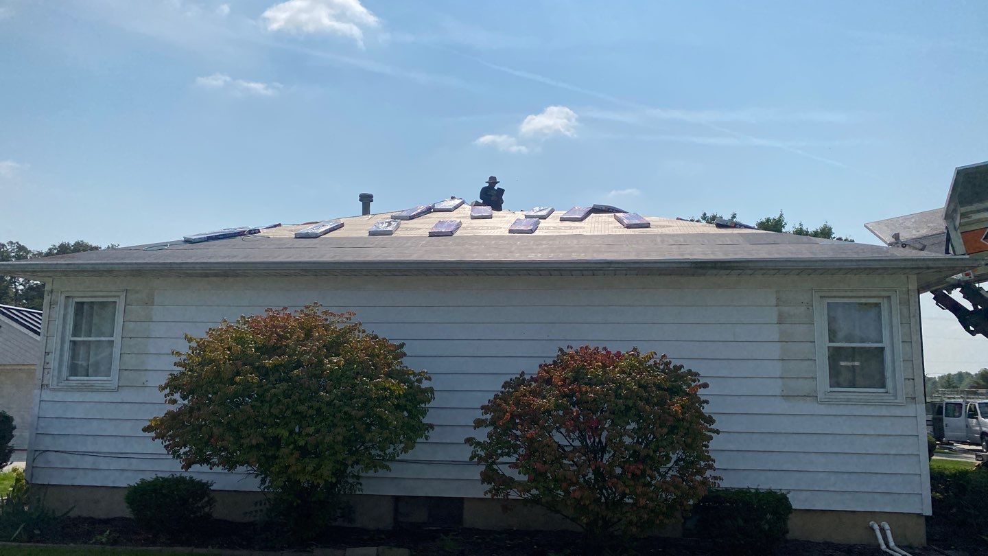 Residential Roofing Installation using GAF Timberline HDZ Charcoal by Nitro Roofing and Construction