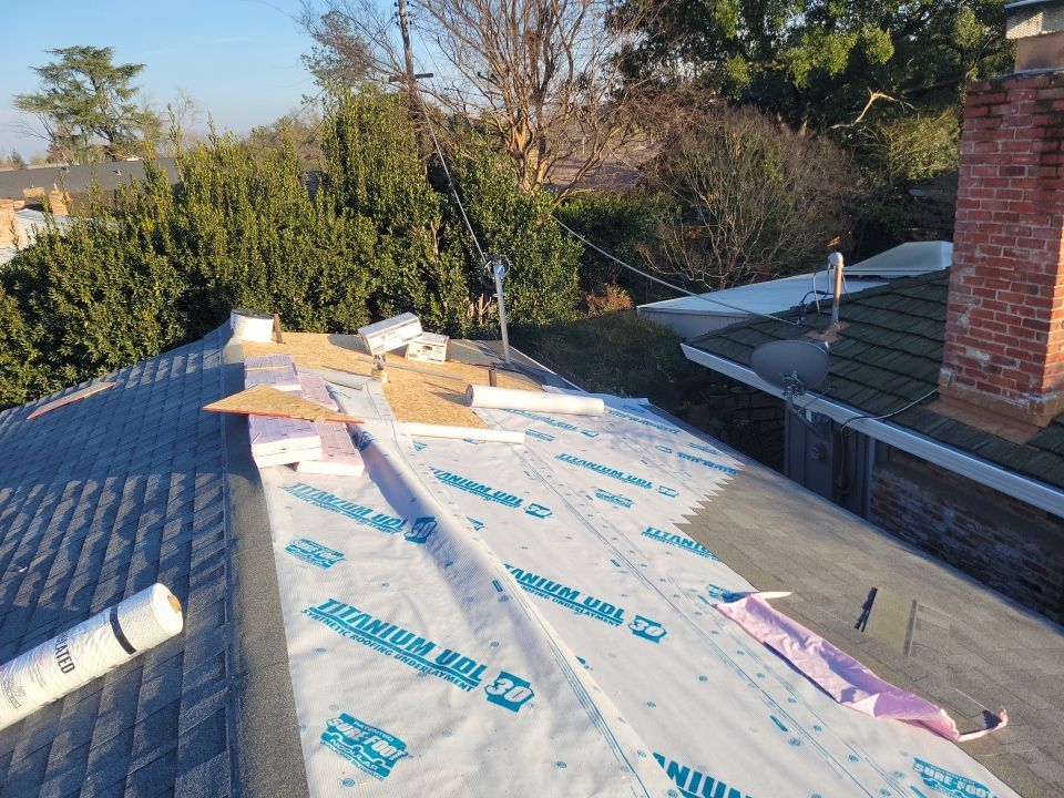 Residential Roofing Installation using Owens Corning Roofing Shingles by Byers Enterprises 