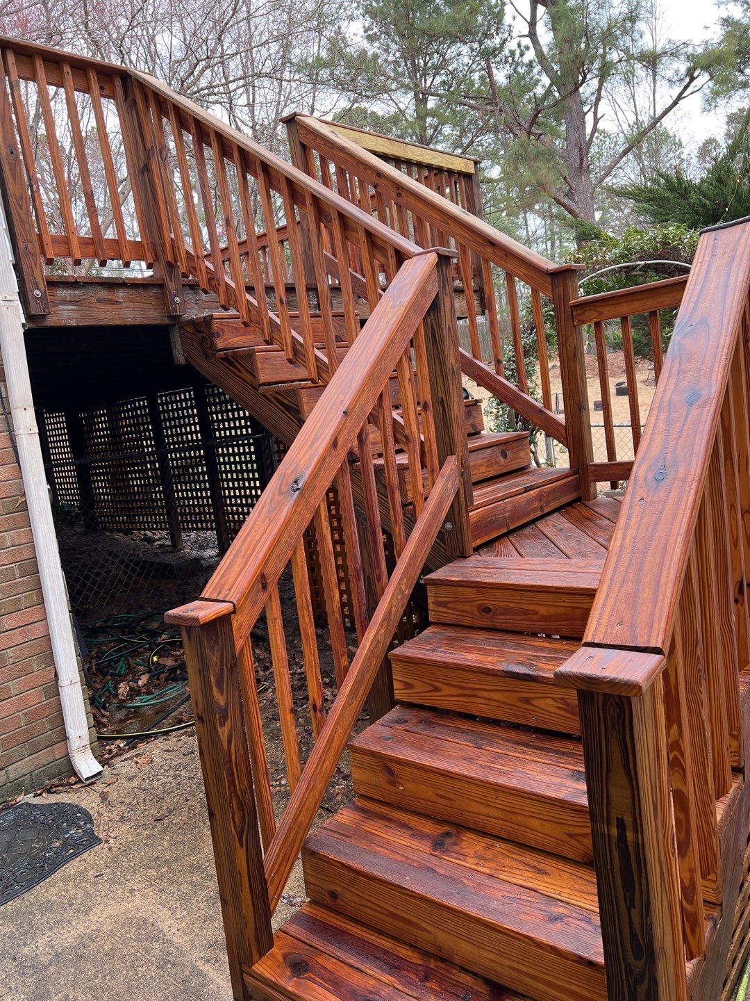 Coated Deck using Wood Sealant by DuraSeal