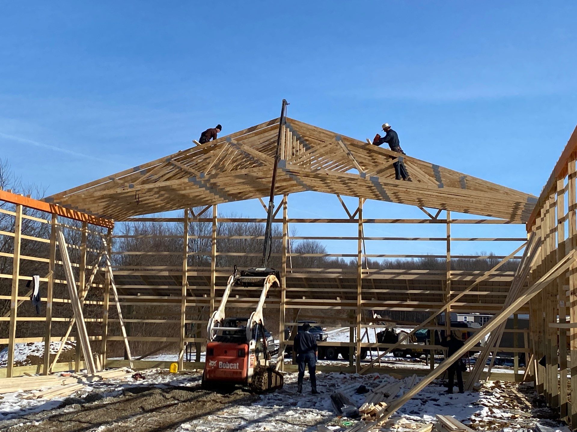 50'x120'x17' Barndo/Garage by The Barn Builders