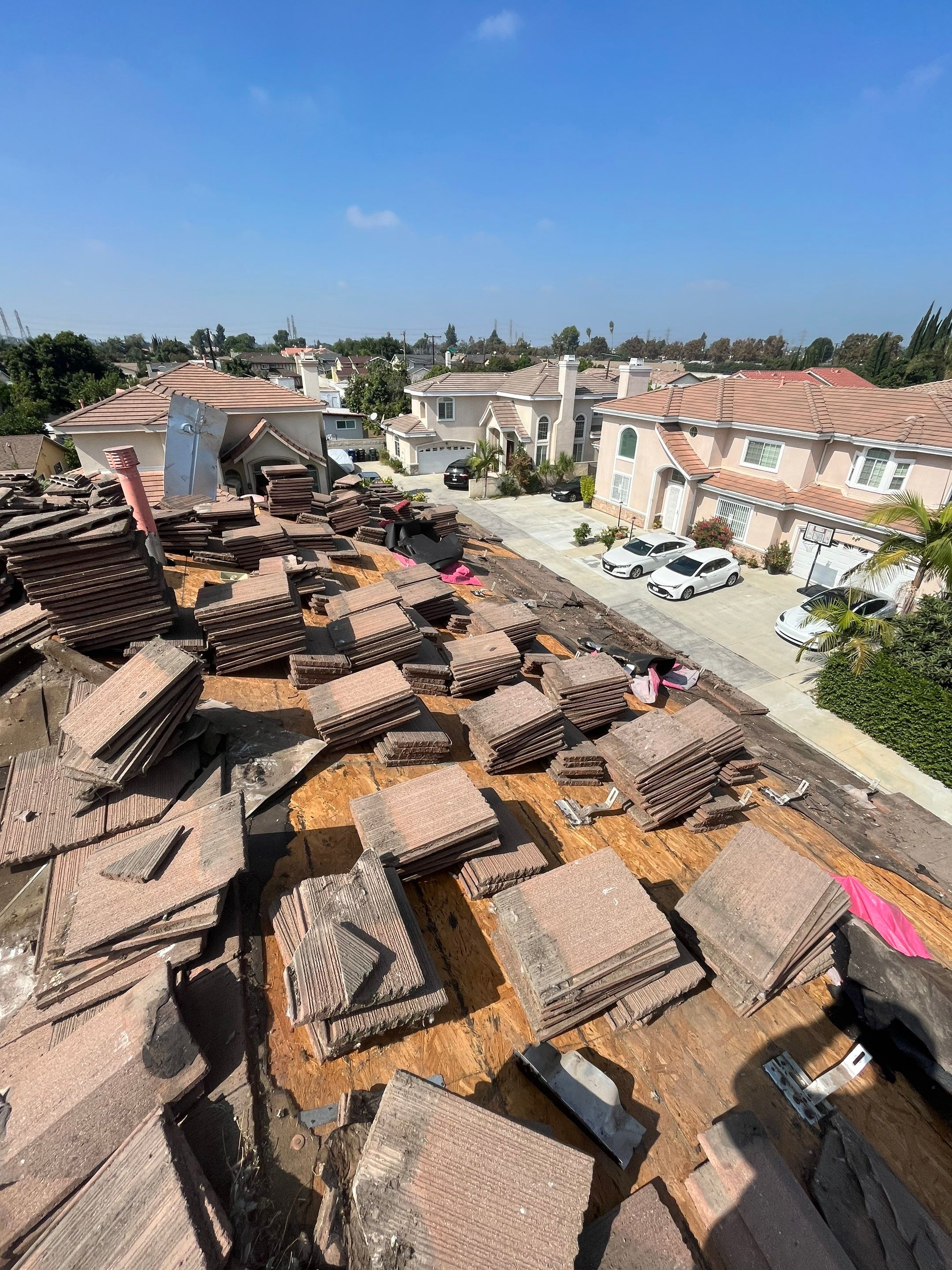 Tile Roof Reset Project - Rosemead CA 91770 by Epic Roof Replacement