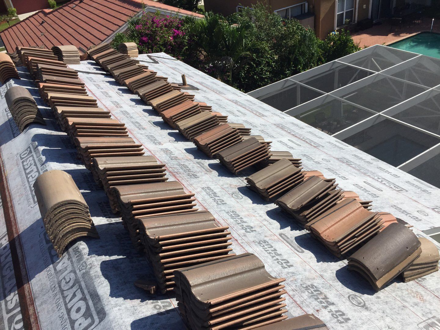 Residential Roofing Installation using Eagle Roofing Tile by BLUES BROTHERS ROOFING