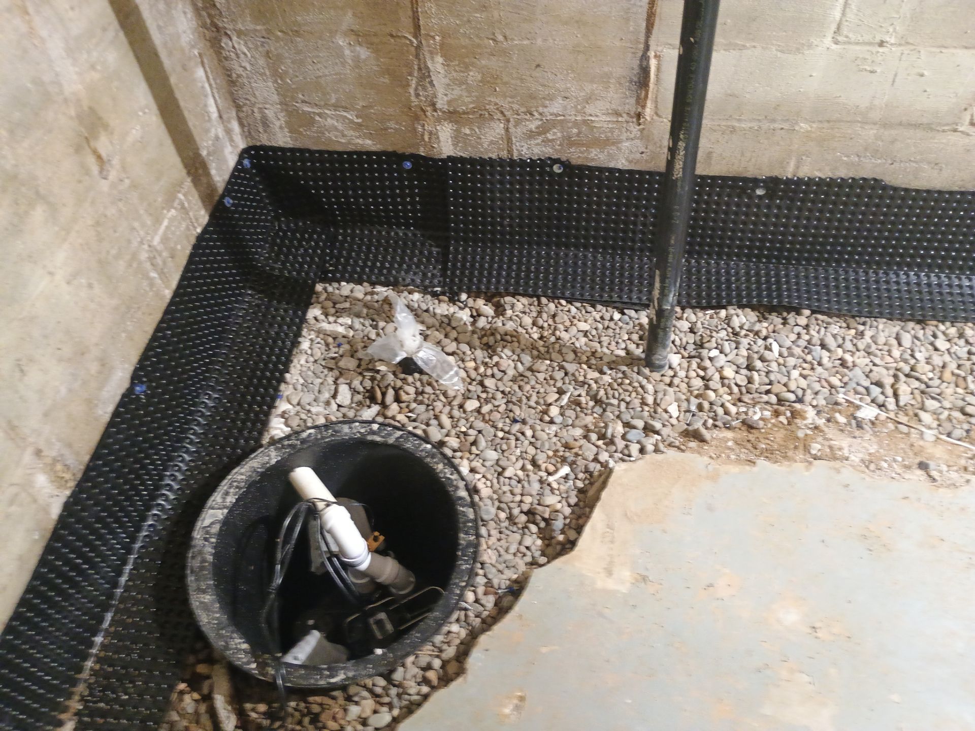 Basement Waterproofing in Columbia Heights by Waterproofing Northeast