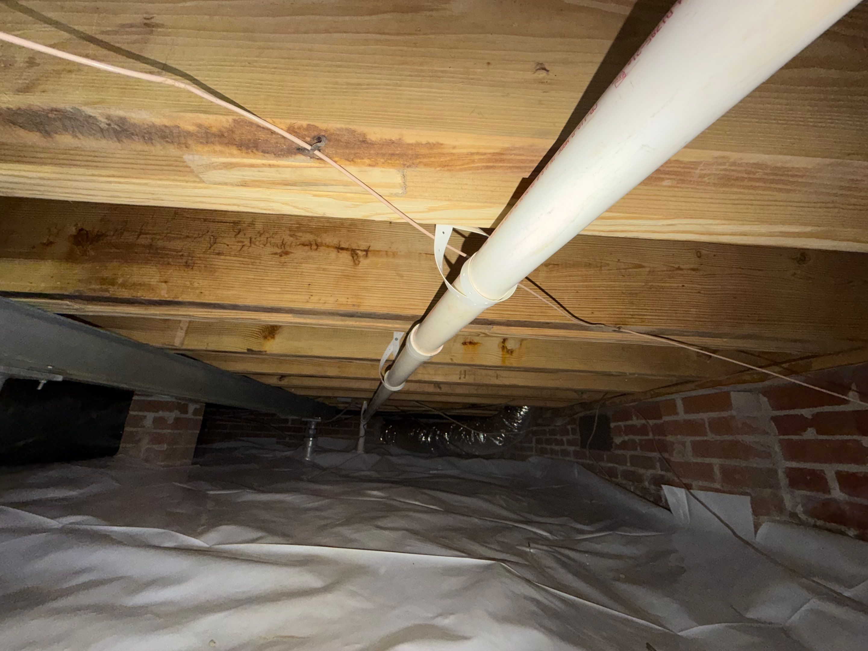 Project in Smithfield by Patriot Crawl Space Repairs