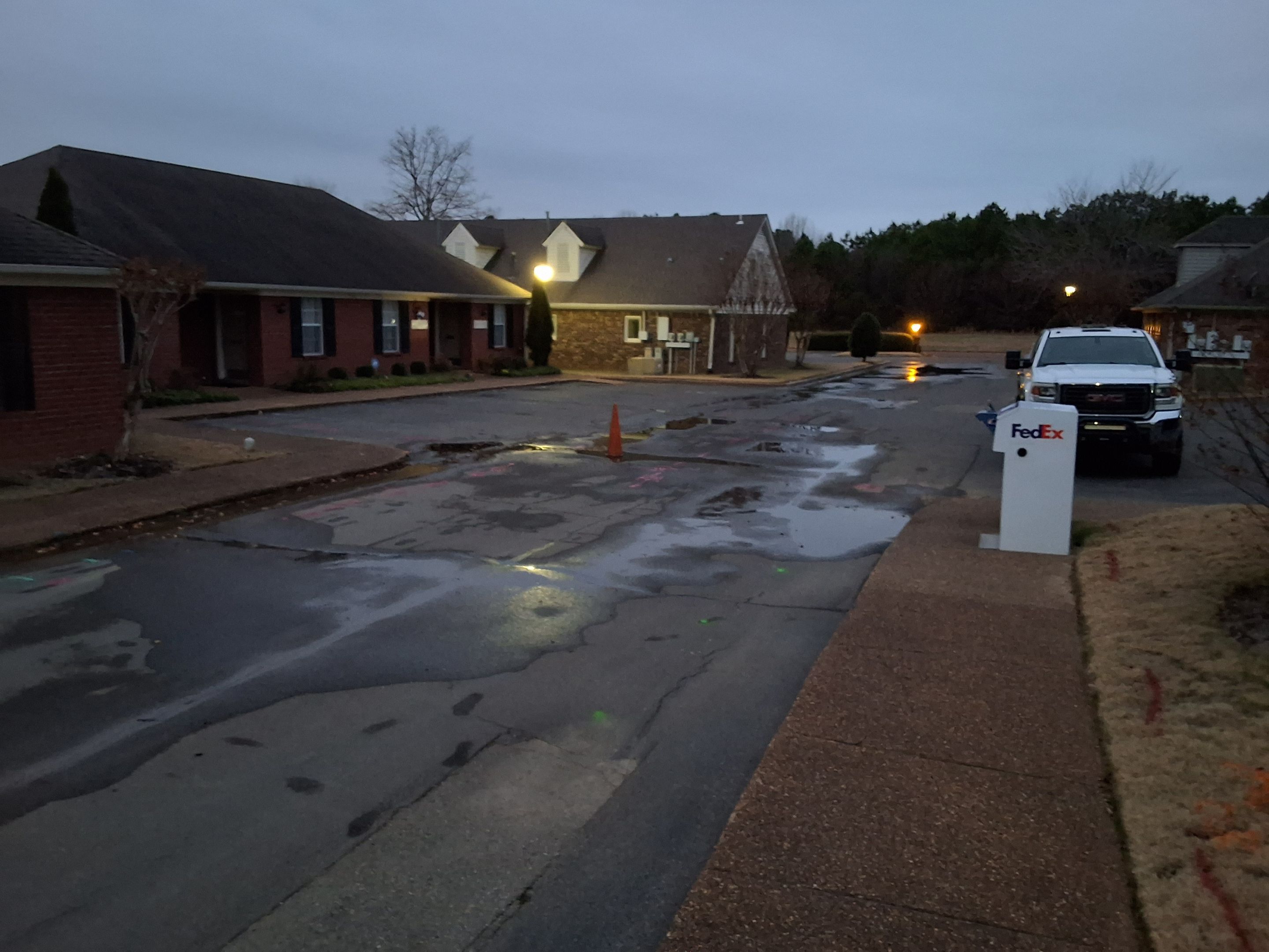 Locating Utilities for water leak repair (Plumbing Company) by Alsip Locating Service, LLC