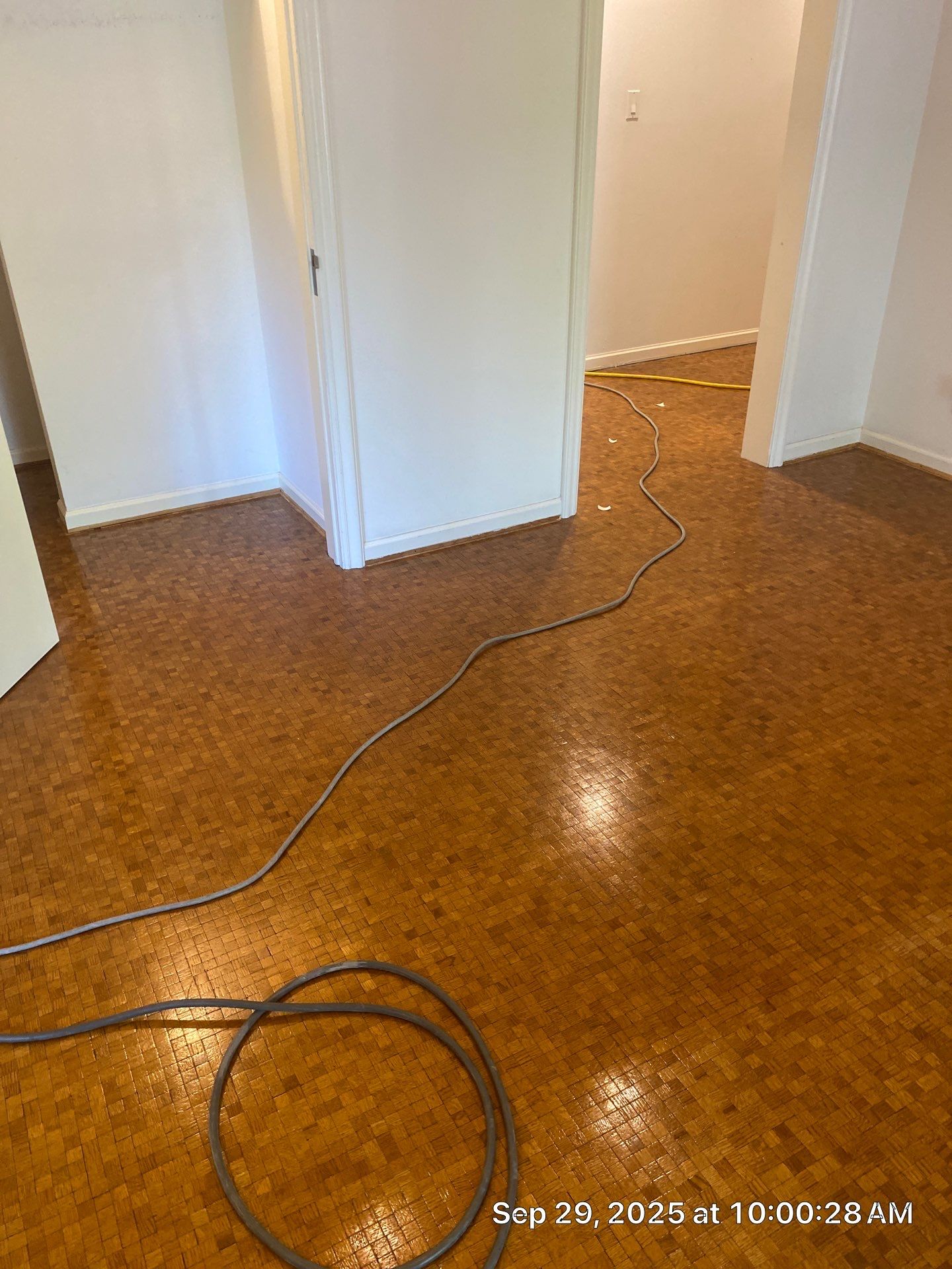 UNIQUE MID CENTURY MODERN Square Wood Tile Floor by RTBaldwin Hardwood Floors