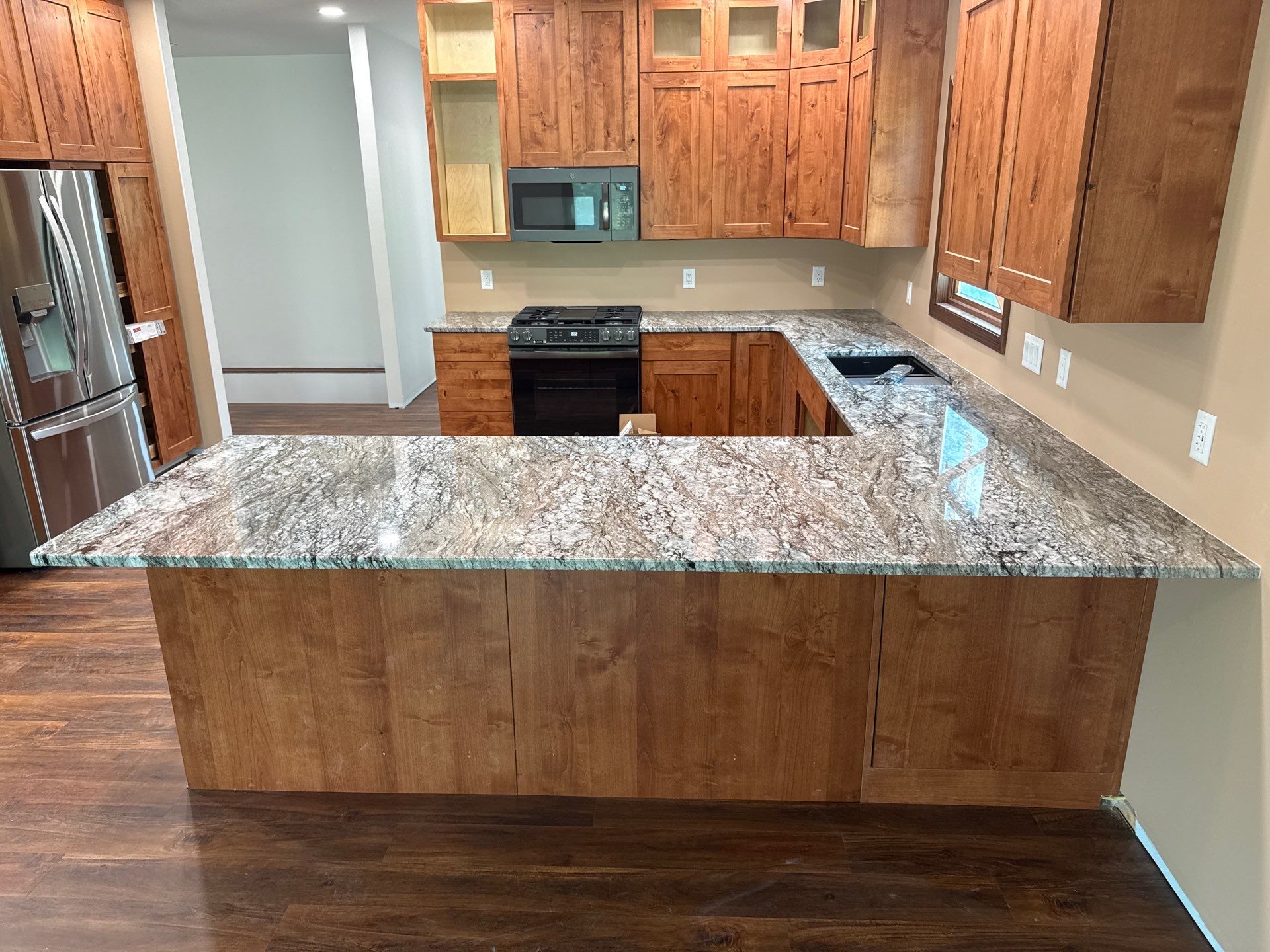 Project in Algona by Stone & Steel