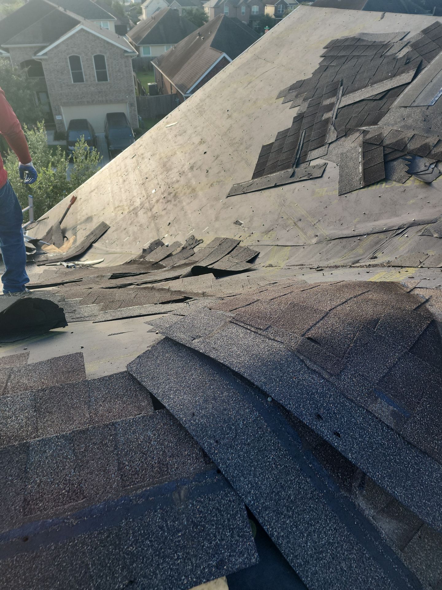 Residential Roofing Installation using Owen's Corning Duration (Lifetime) Shingles by Roof Repair Company