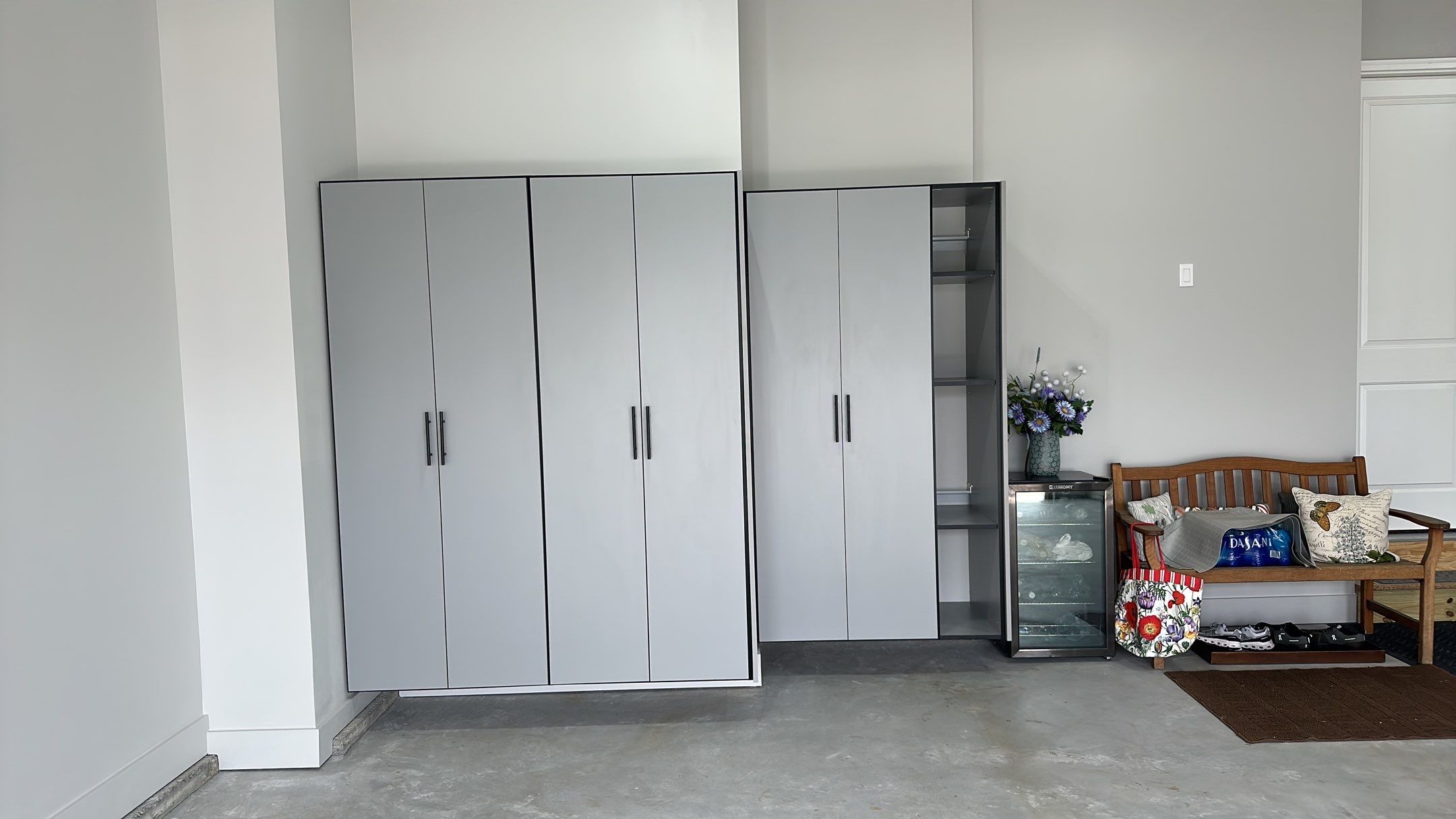 Melinda E. upgraded her garage with cabinets  by Banner Garage