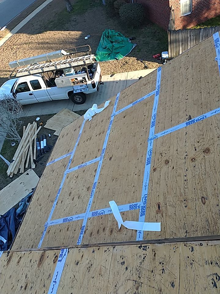 Residential Roofing Installation using Roof Replacement by American Roofing & Construction LLC