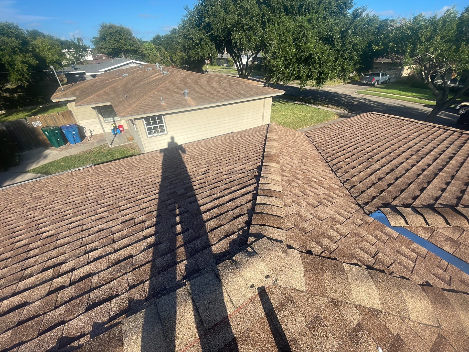 Residential Roofing Installation using GAF HDZ Shakewood by Lighthouse Roofing