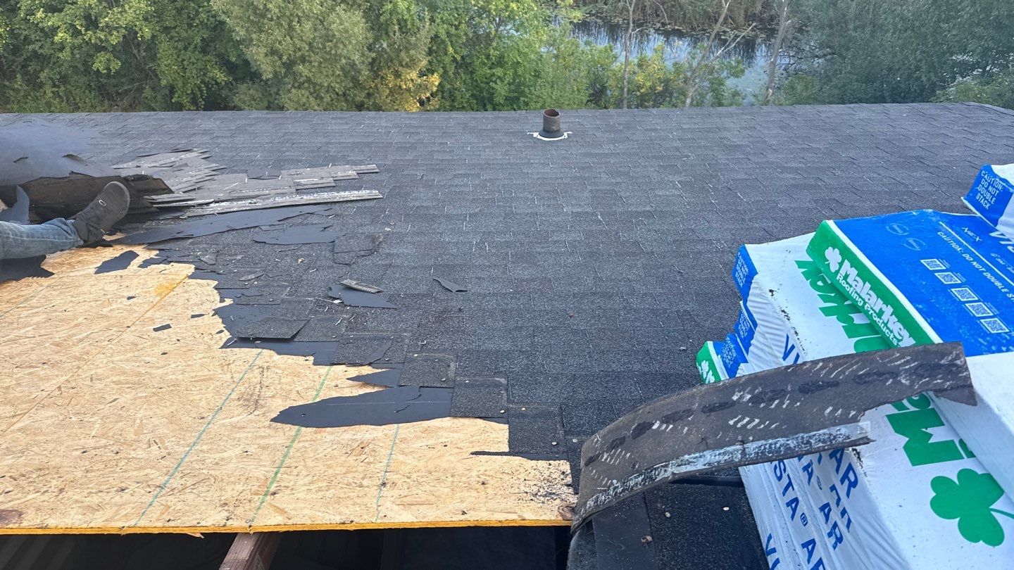 Roof Replacement using Malarkey Black Oak by 180 Contractors