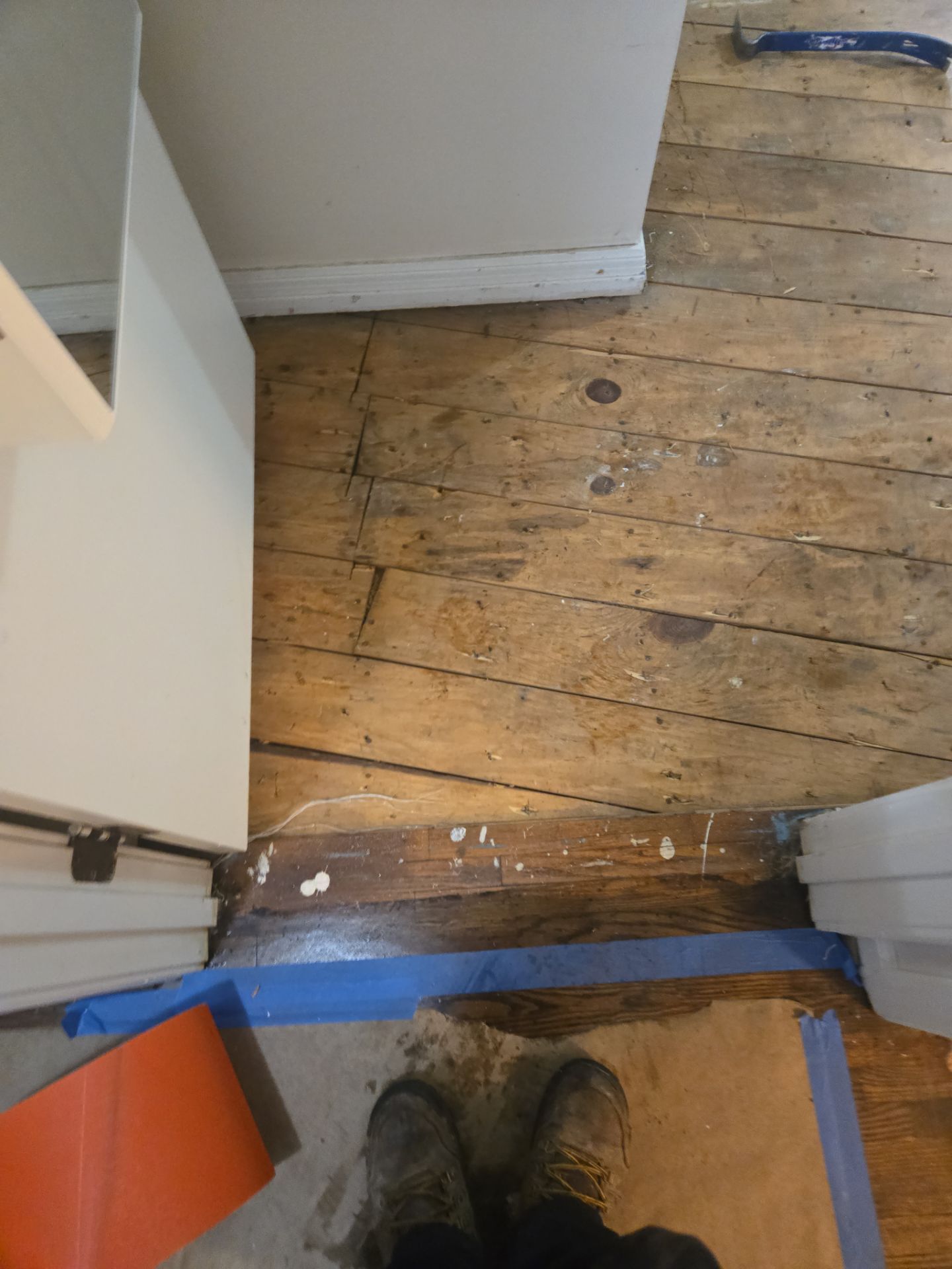 Under Carpet Reveal  by Footprints Floors of Nashville