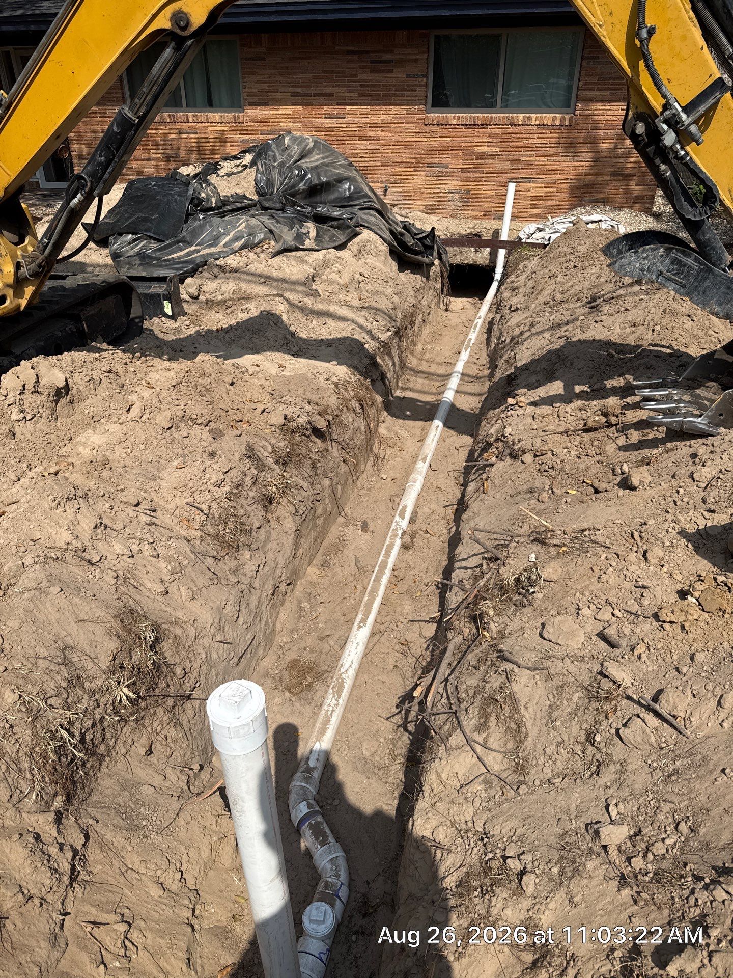 Under Slab Sewer Pipe Replacement and Tunneling in Caldwell, Texas by 4L Contracting LLC