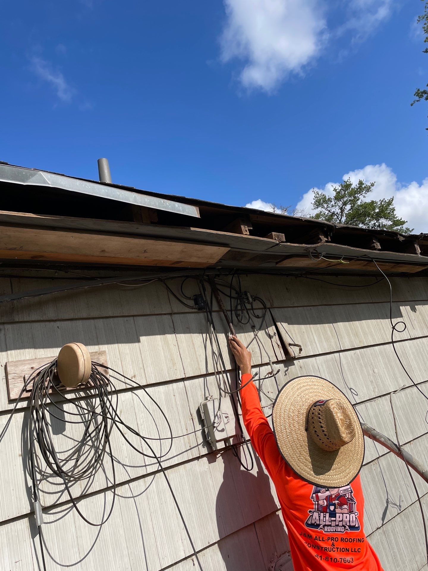 Hail Damage using Owen's Corning Duration (Lifetime) Shingles by Roof Repair Services LLC