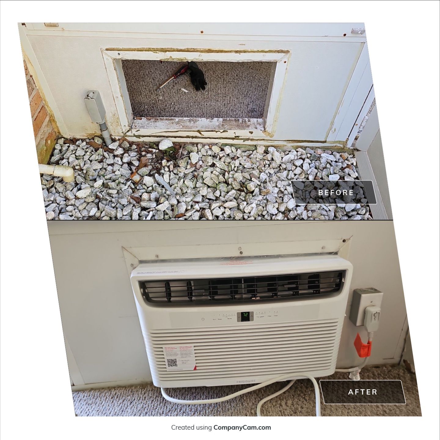 Before & After Transformations by Hangman Mounting & Installation 