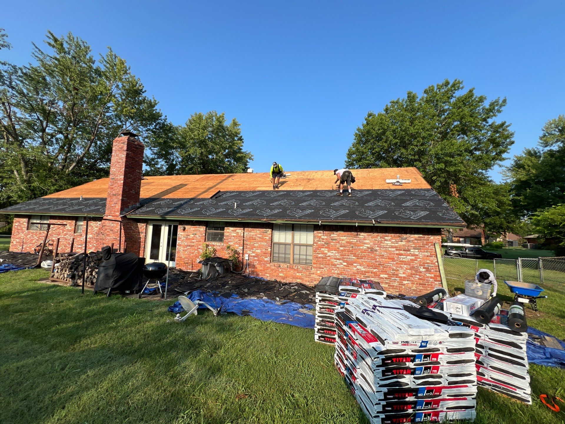 Roof replacement using Tamko Products by In & Out Construction & Remodeling, LLC