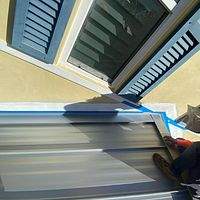 .032 Aluminum 1.5" Mechanical Seam Silver Metallic by Total Roofing System The Metal Roof Experts