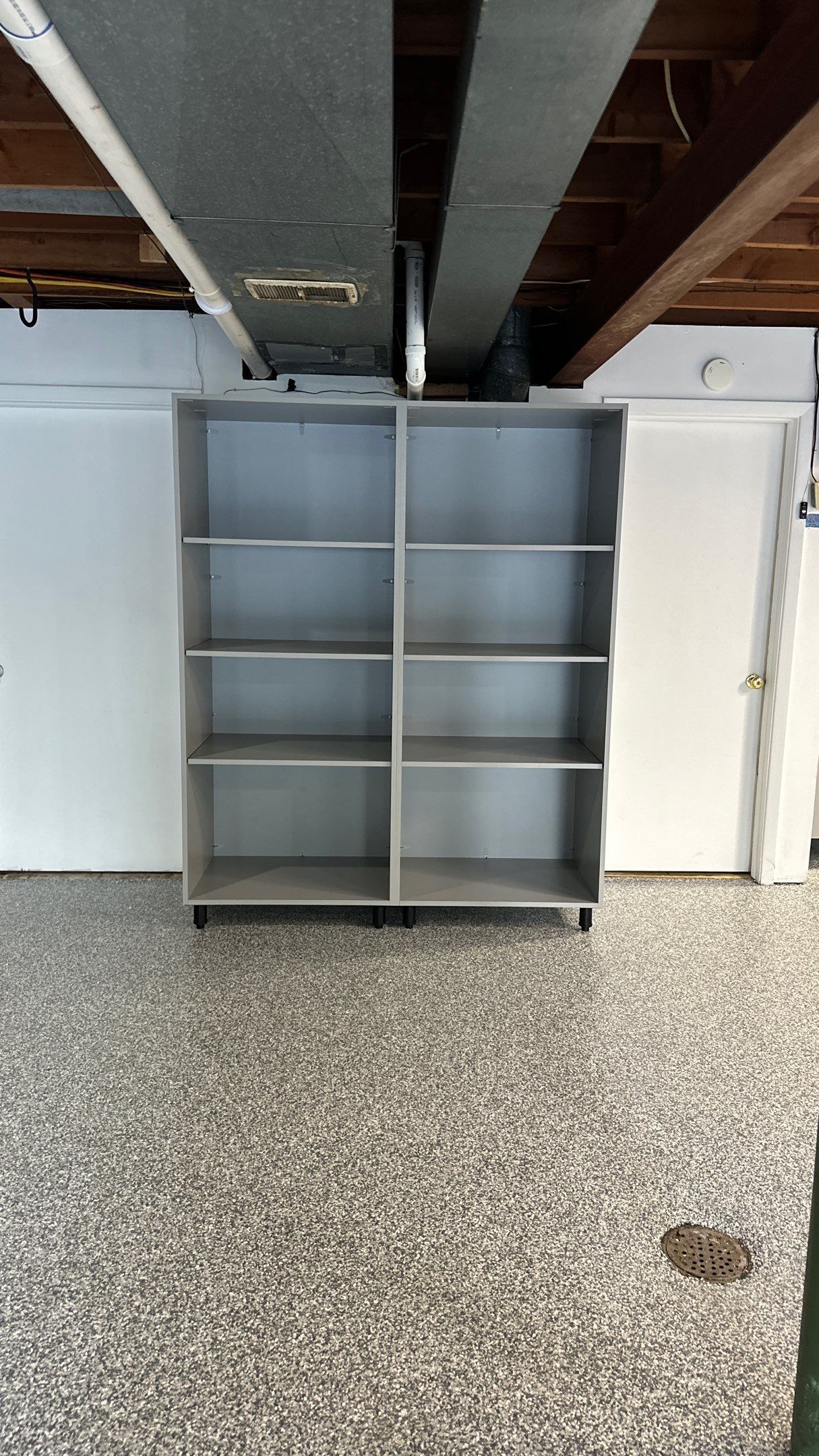 Vernon T. new garage floor and storage looks great!! by Banner Garage