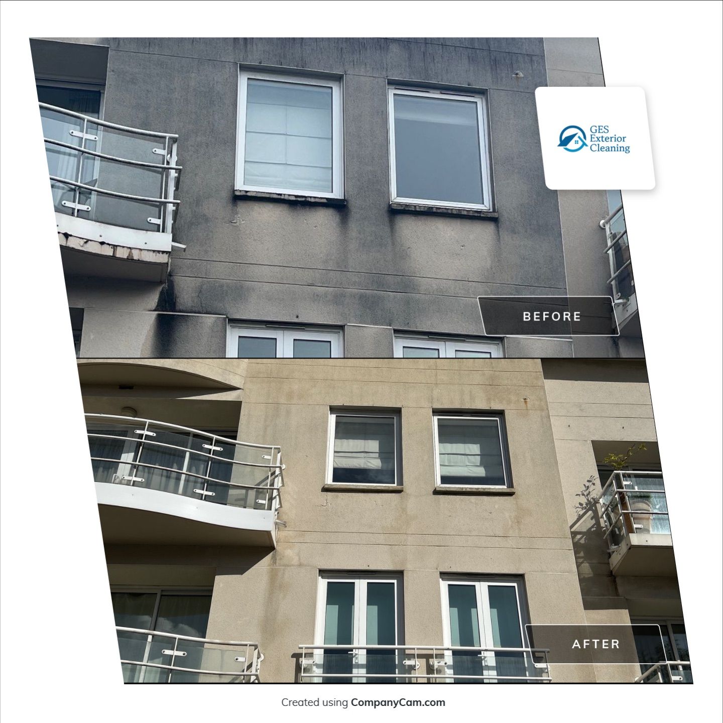Comprehensive Exterior Render and Brickwork Cleaning in Wandsworth