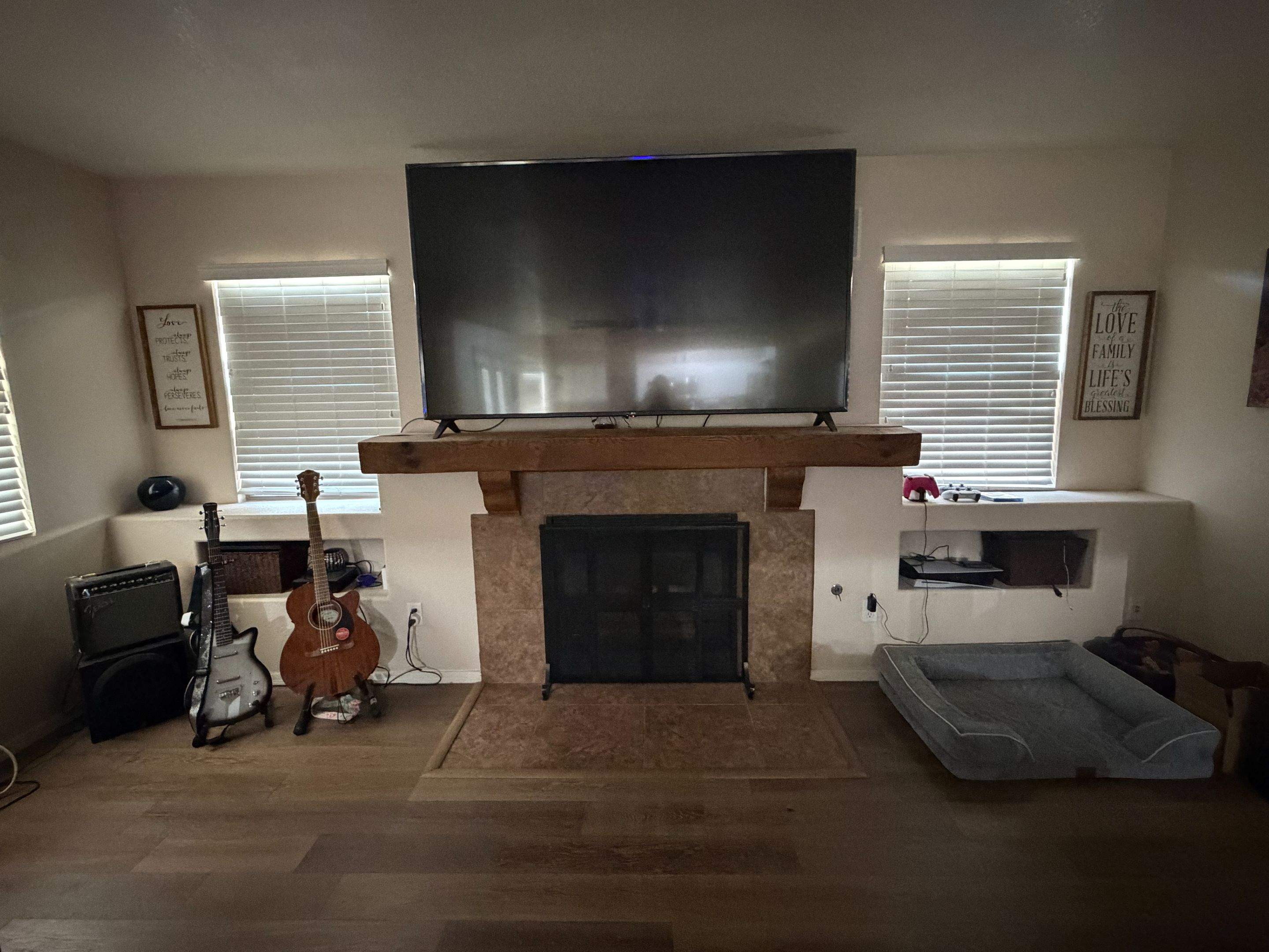 Meadview Fireplace Remodel by Workman Company LLC 