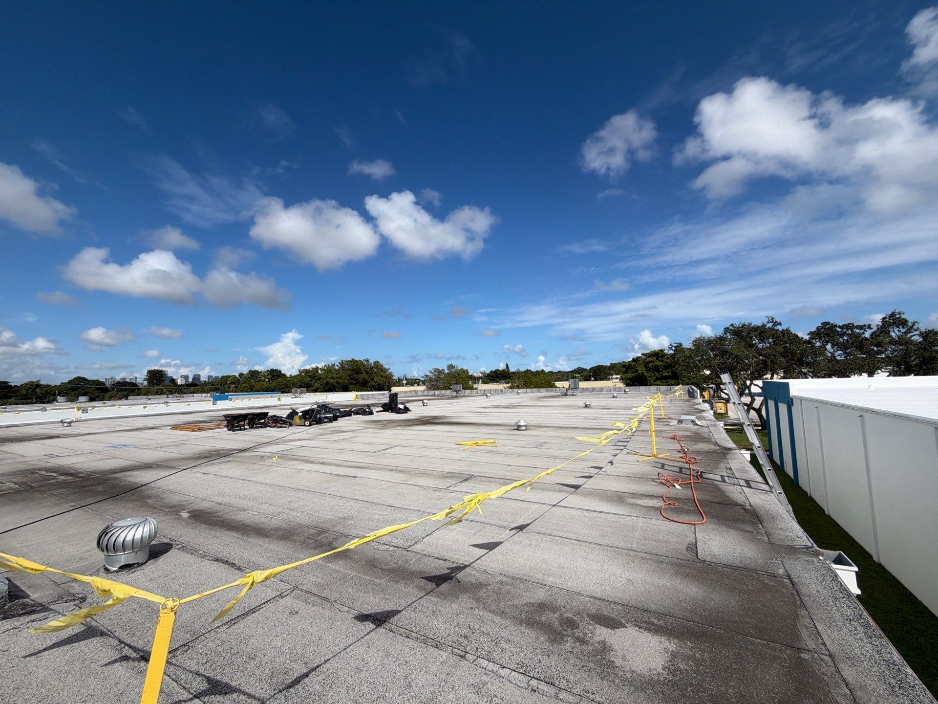 Commercial Roof Restoration and Spray Foam Insulation in Fort Lauderdale by Roof King LLC
