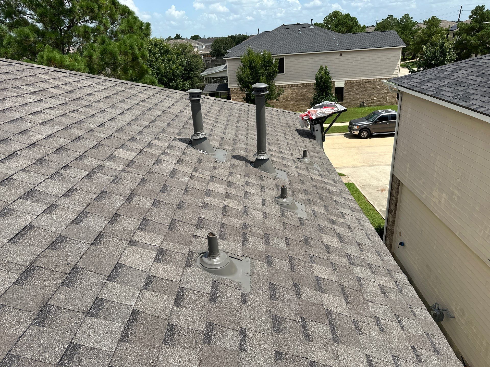 Project in Katy by Motion Roofing