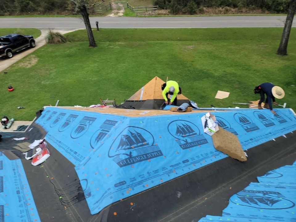 Residential Roofing Installation using Roof Replacement by American Roofing & Construction LLC