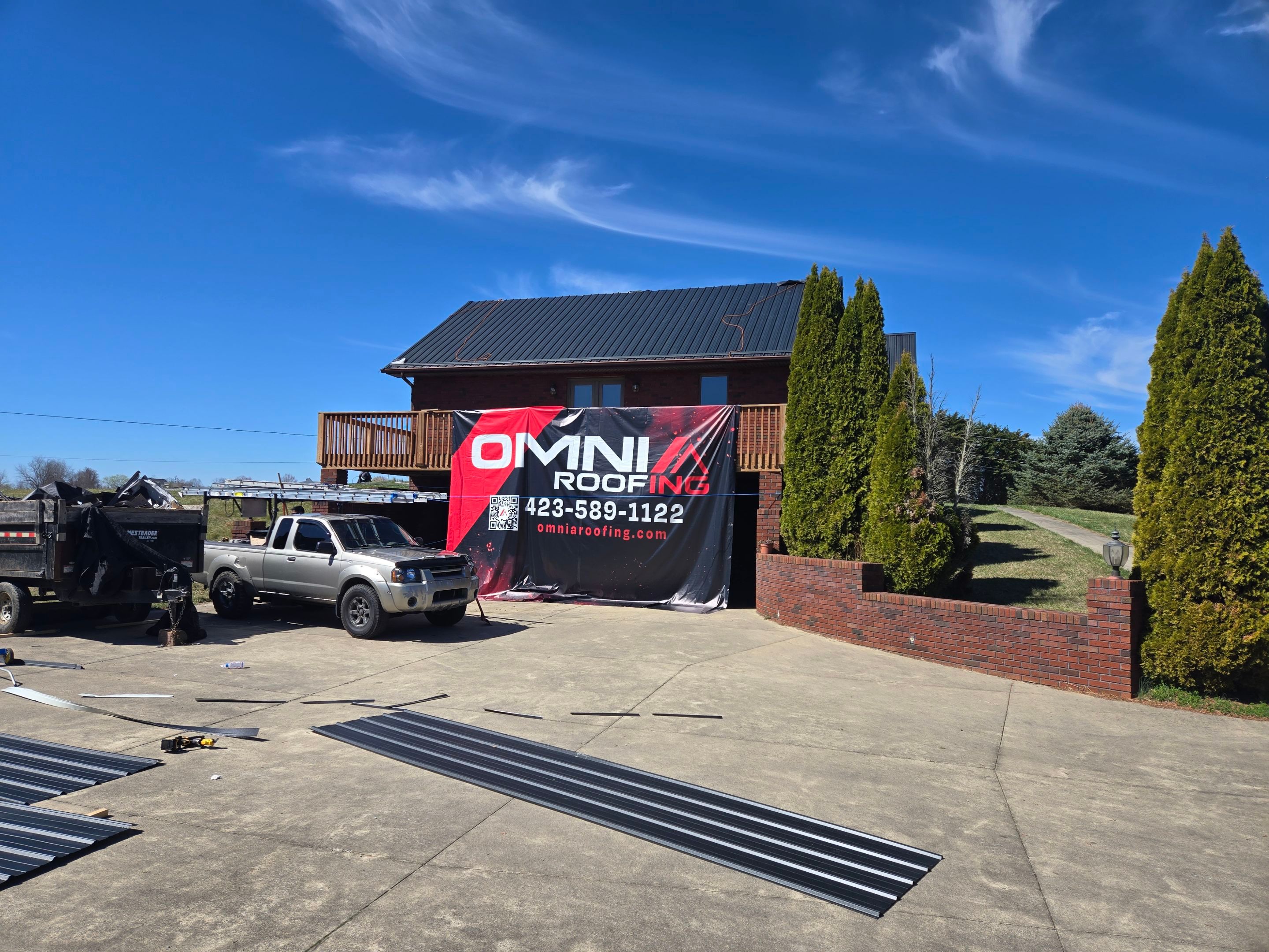 Black Frost 26 Gauge by Omnia Roofing