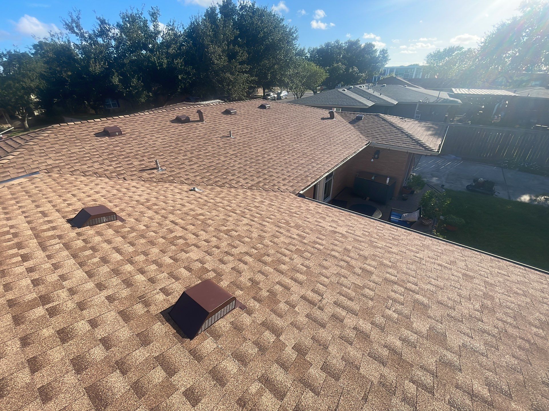 Residential Roofing Installation using GAF HDZ Shakewood by Lighthouse Roofing