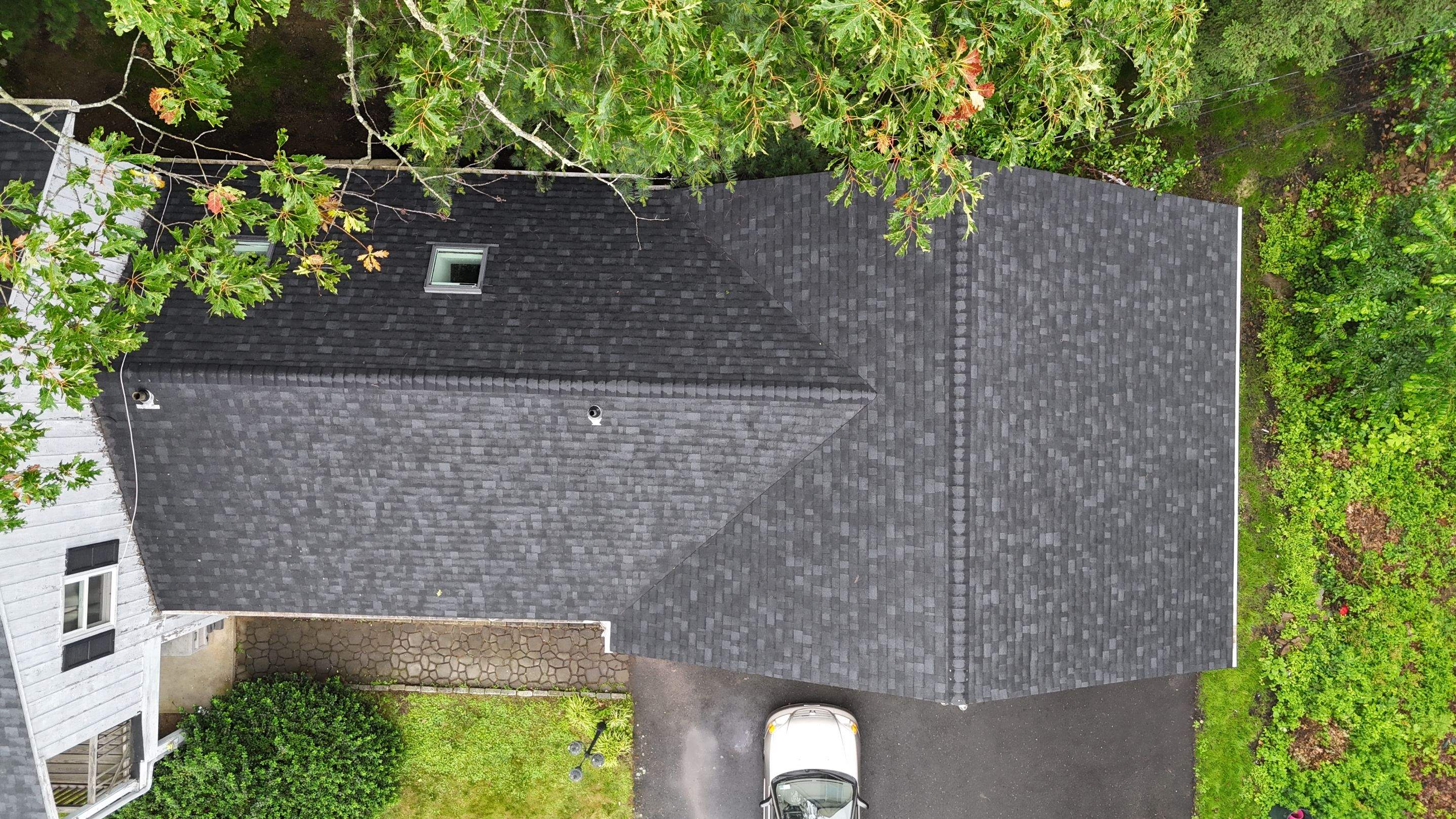 Project in Fairfield by The Energy Efficient Roofer & George's Seamless Gutters