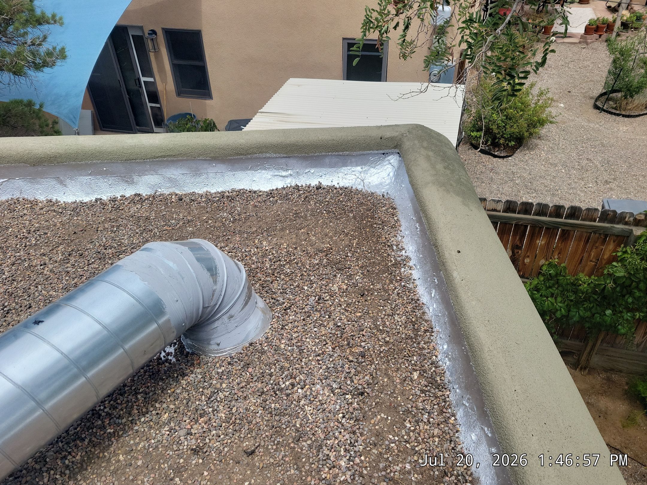 Tar and Gravel Roof Maintenance and Penetration Sealing in Albuquerque by Doyle Roof Masters Inc