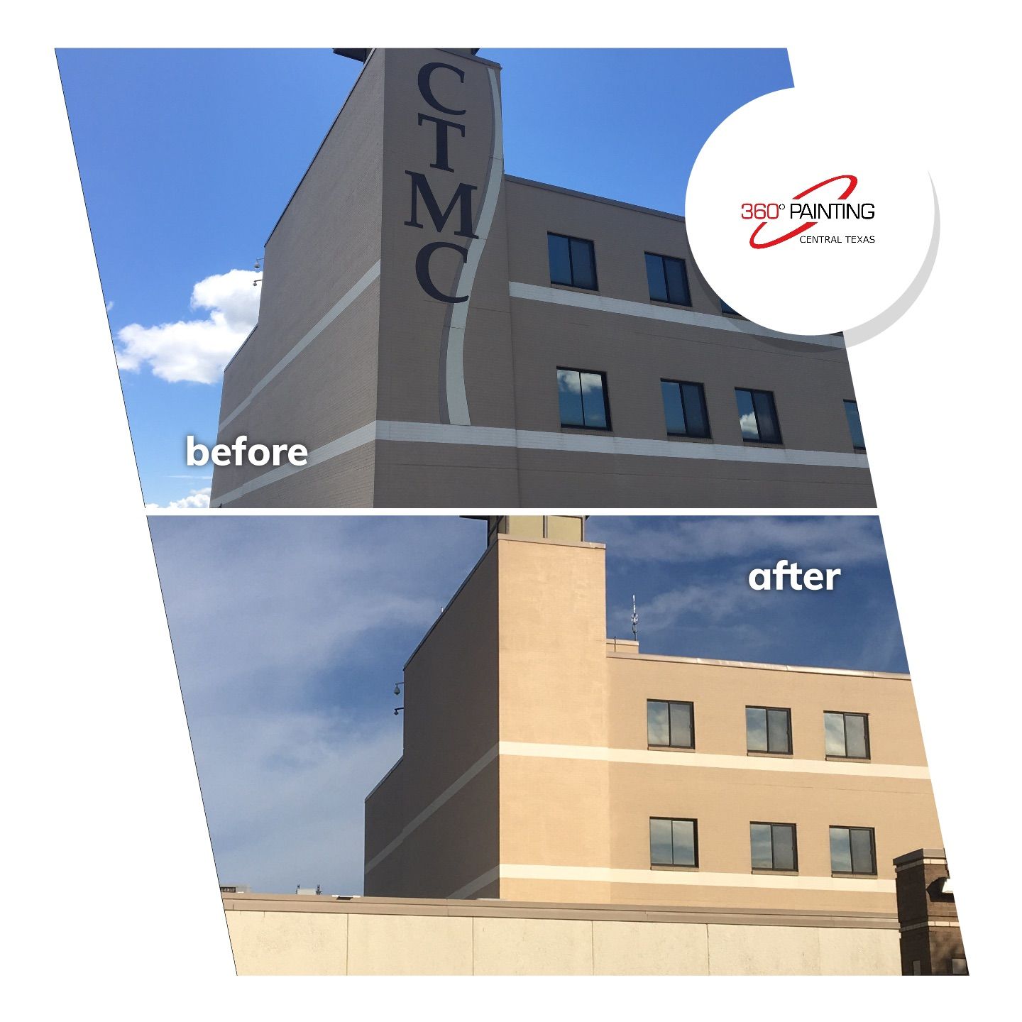 Brushing Success: A Showcase of Our Diverse Commercial Painting Triumph by 360 Painting Central Texas 