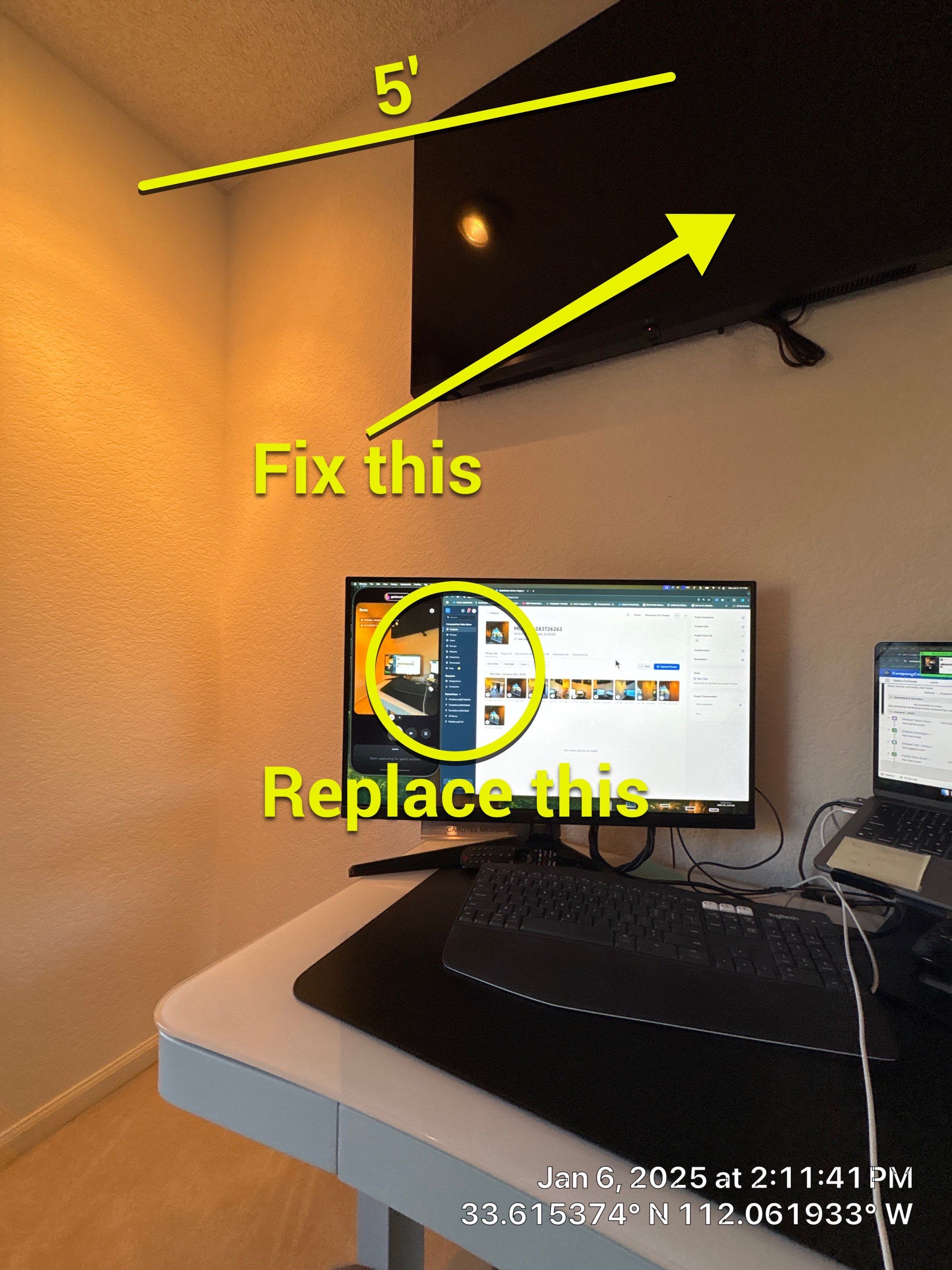 Bathroom Addition using everything by CompanyCam Sales Demo