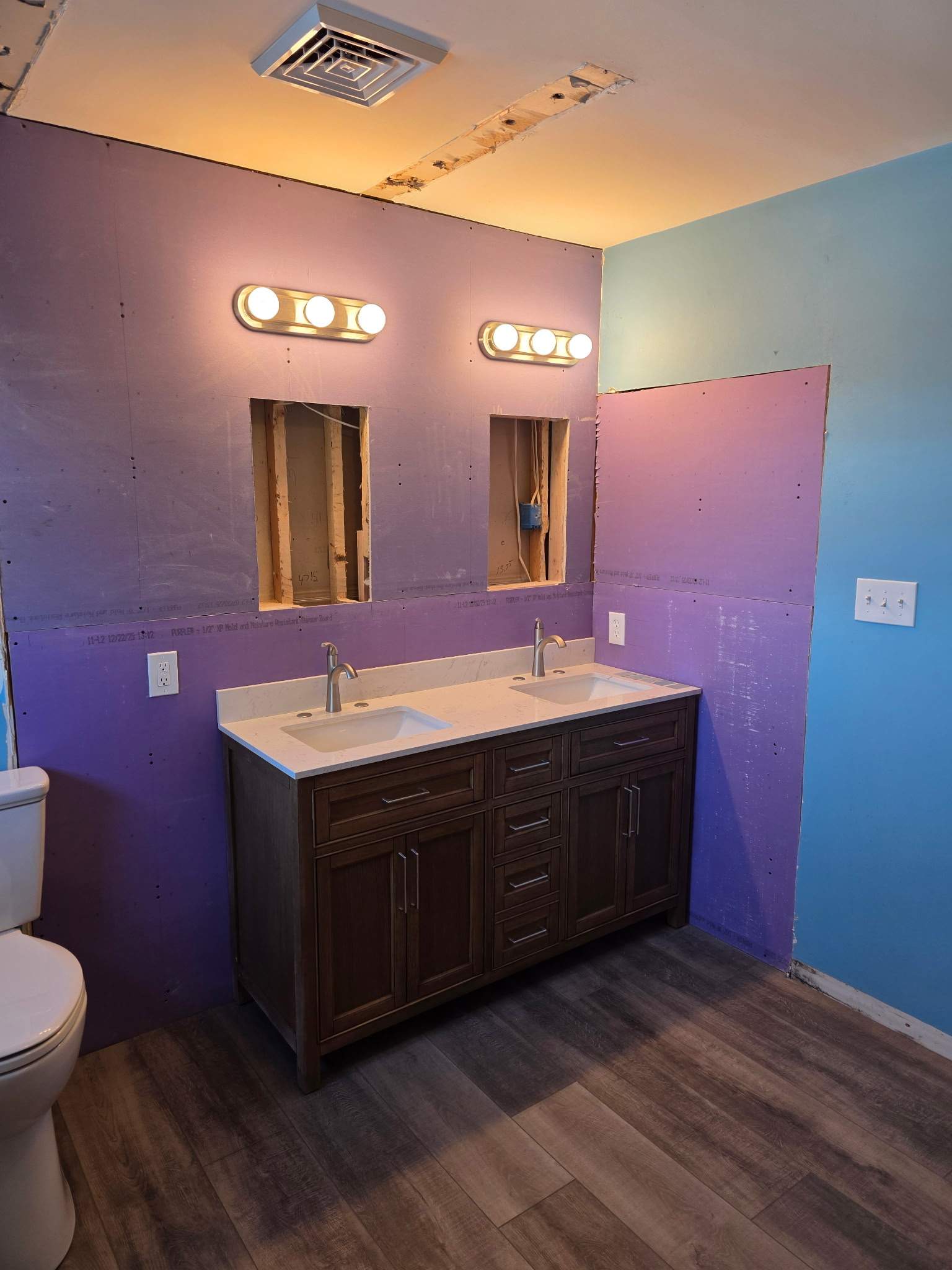 Bathroom Project in East Greenville, Pa by Fix Core LLC