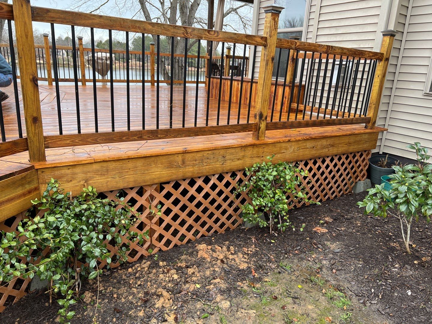 Weathered Deck using Wood Sealant by DuraSeal
