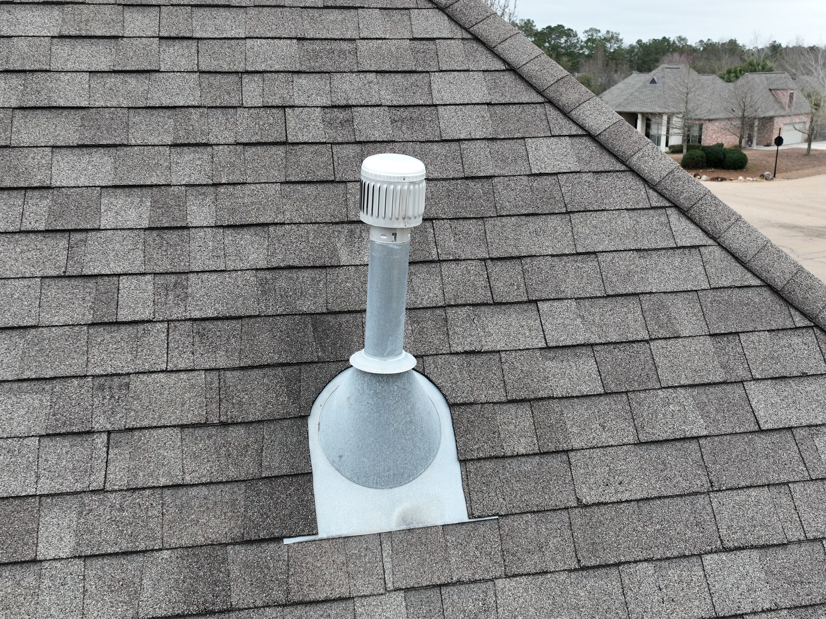 IBHS Fortified Residential Roofing Installation using GAF Timberline HDZ Slate Algae Resistant Laminated High Definition Shingles by Bergens Roofing