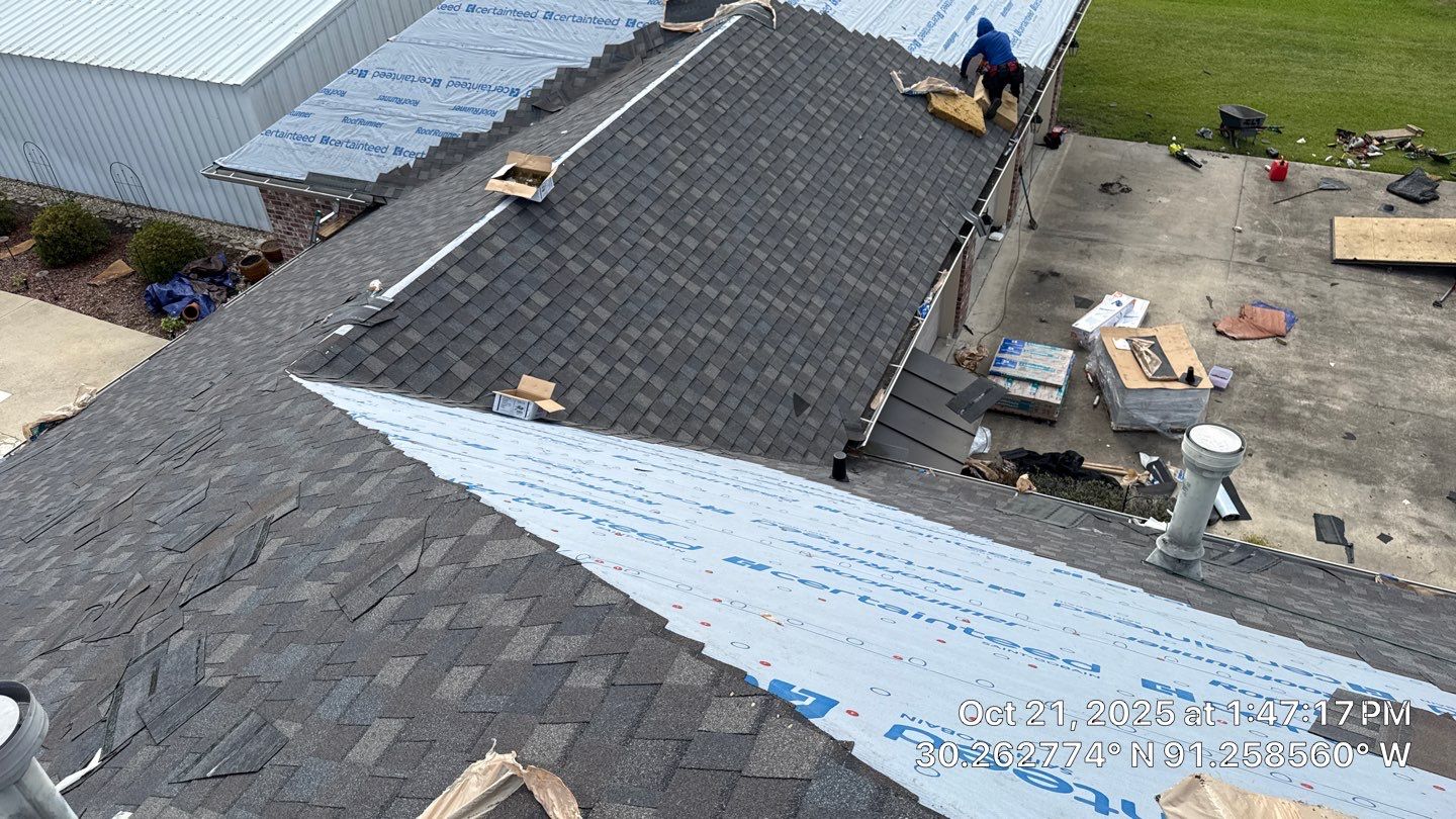 Certainteed Landmark Driftwood by Top Team Roofing & Construction