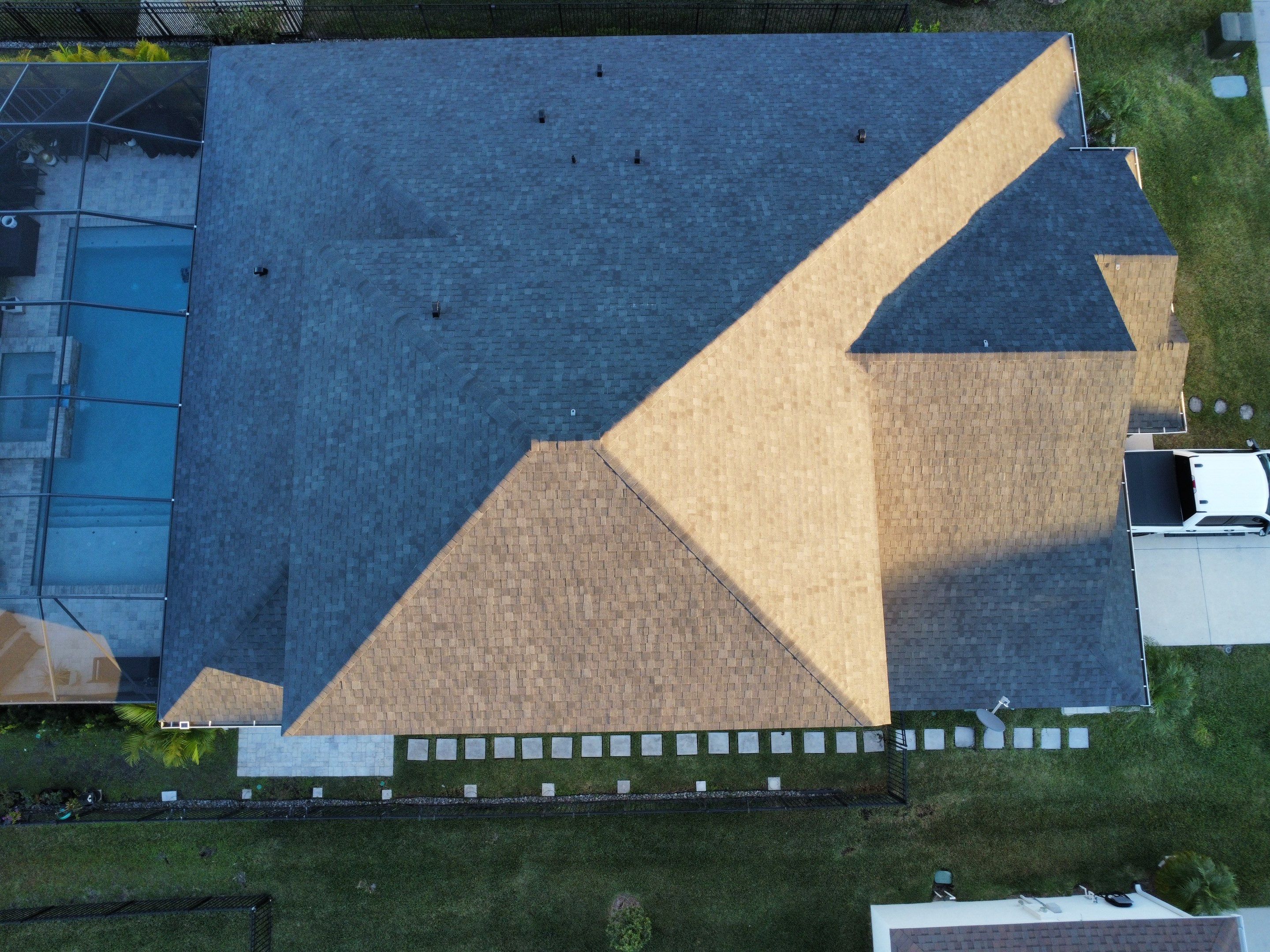 Roof Replacement in Wesley Chapel, FL. by Steadfast Roofing