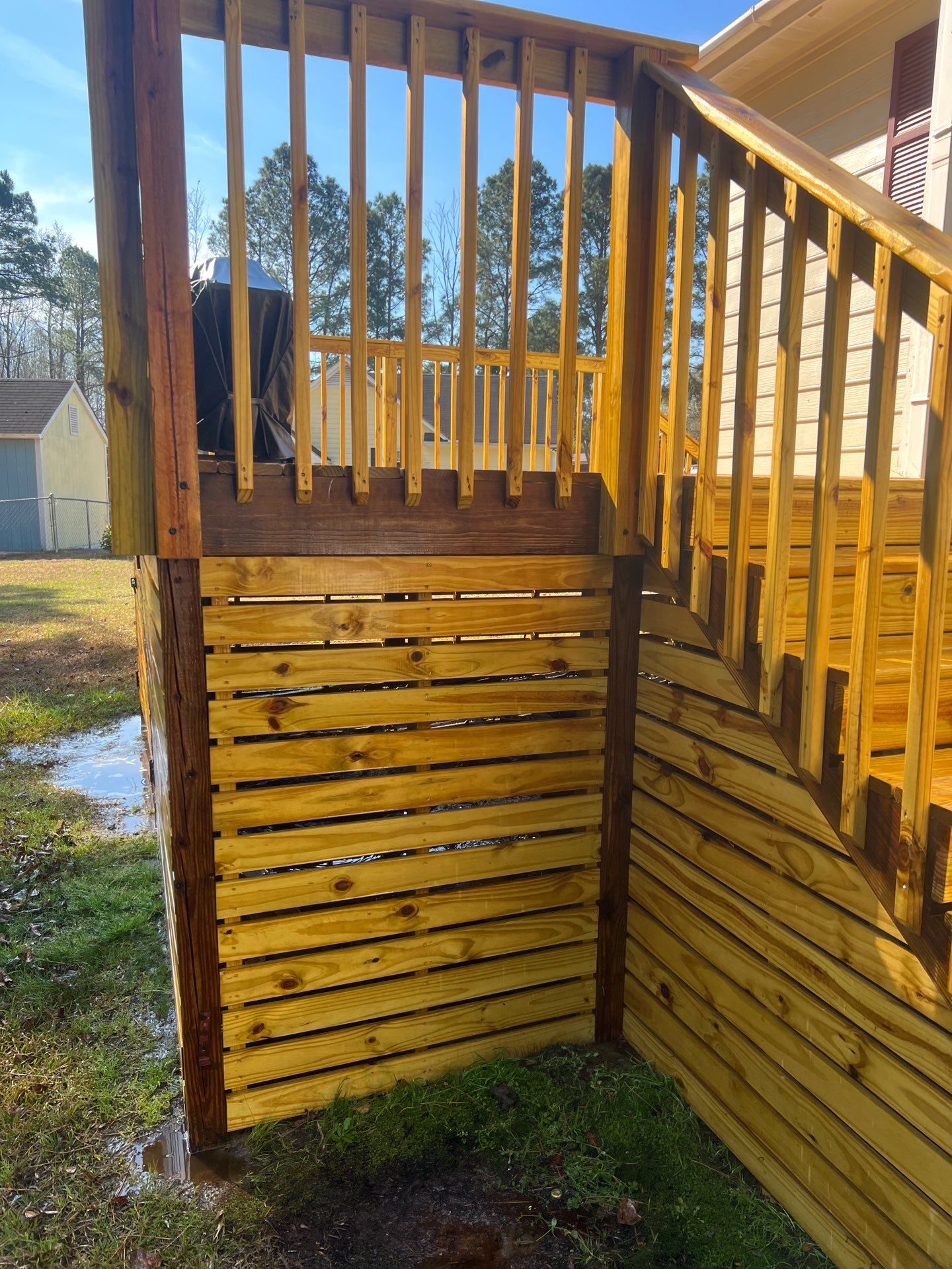 Deck using Wood Sealant by DuraSeal