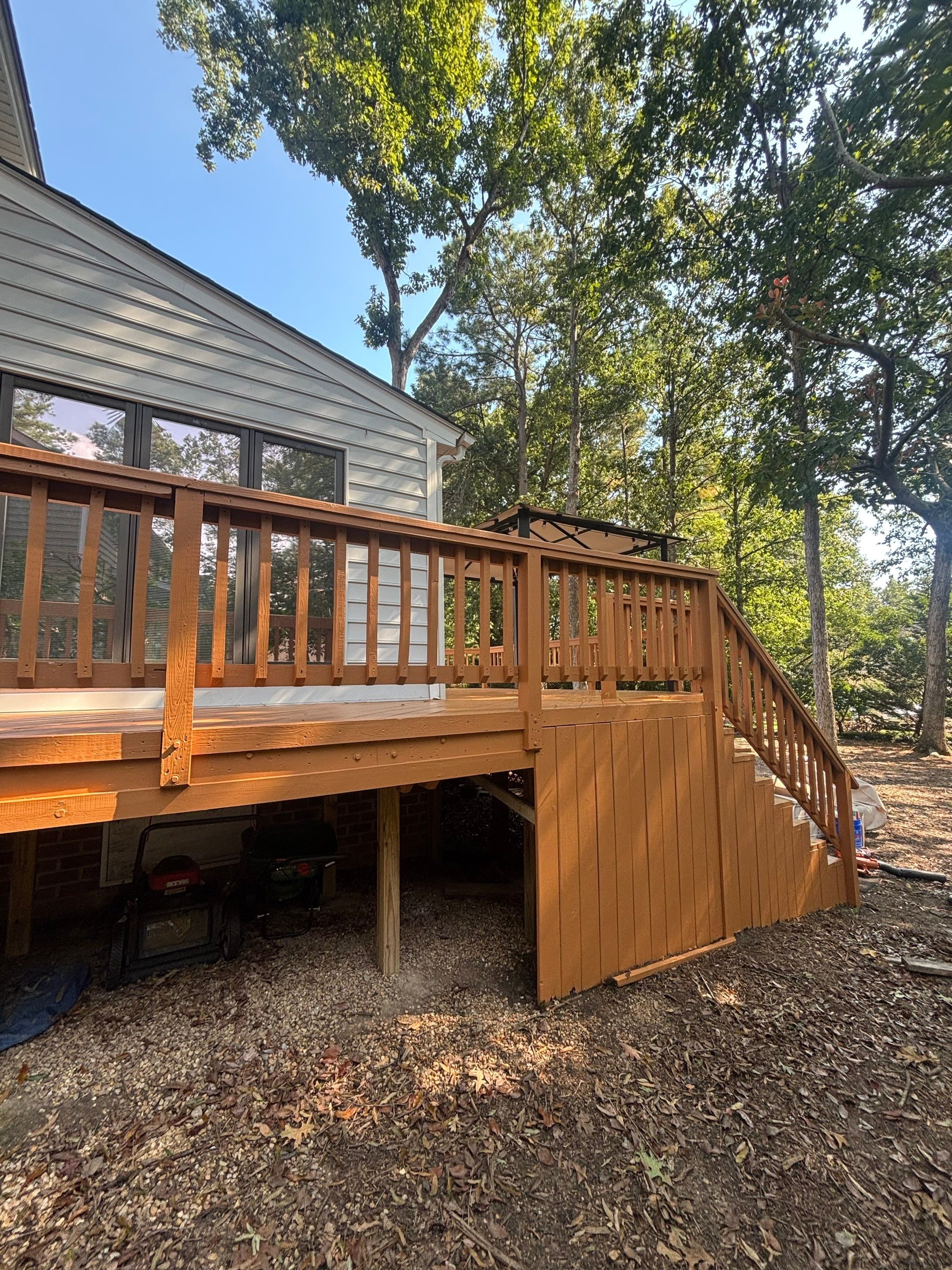Bill's Deck Staining by Highfill Painting