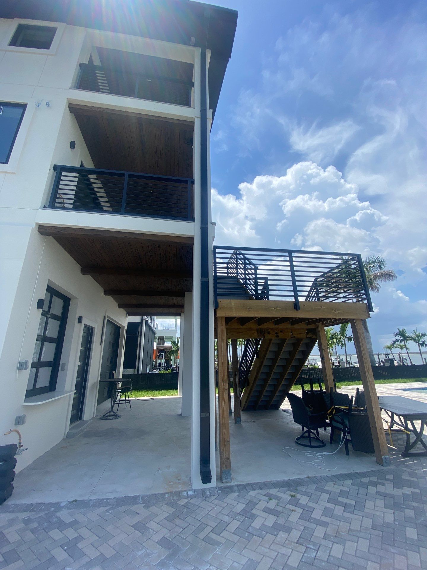 7-inch K-style Dark Bronze Gutters in Fort Myers Beach FL by Gutter Professors