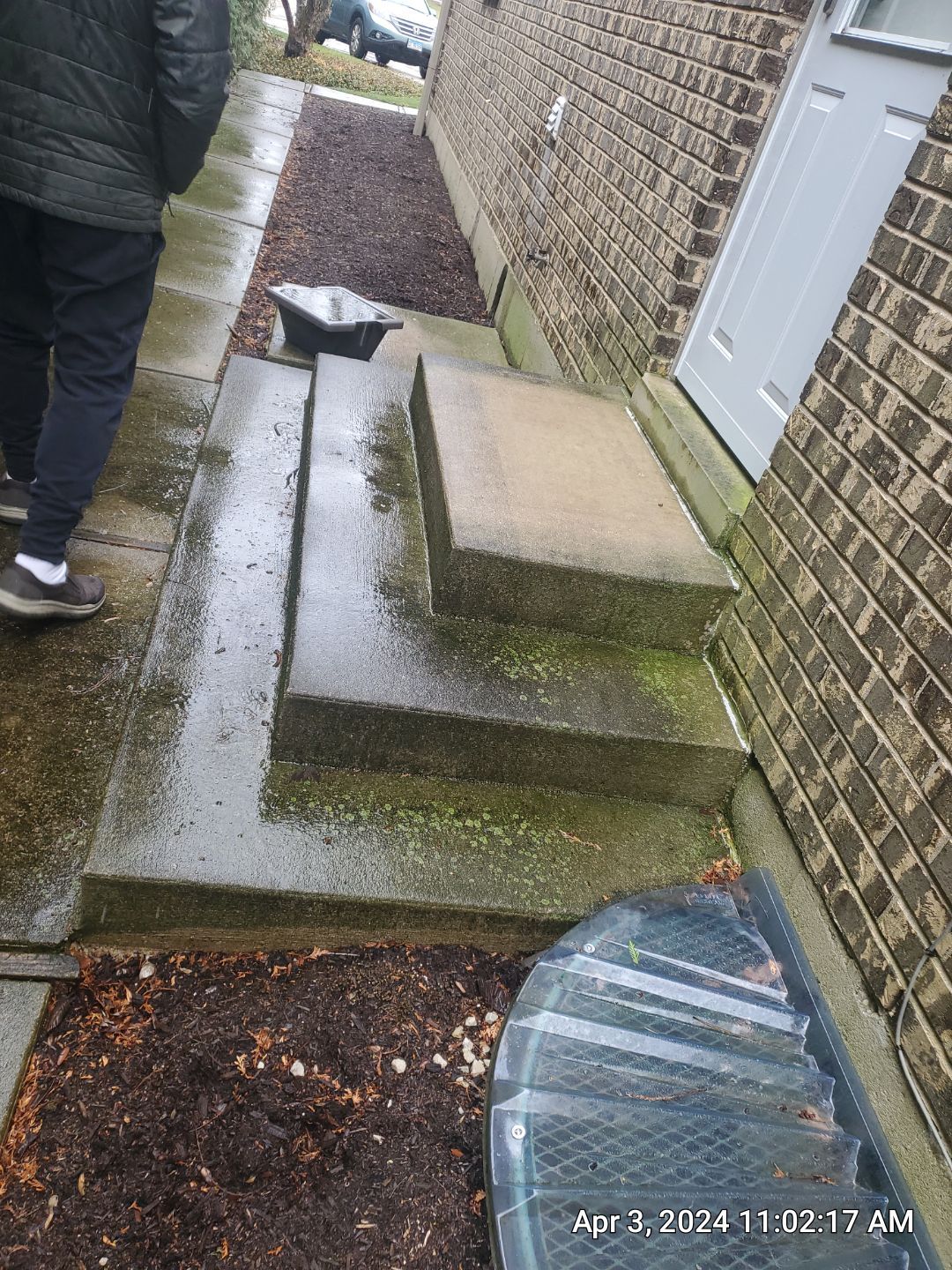 Brick paver clean, sand and seal.  using Surebond SB-1300 by Northern Power Washing LLC.