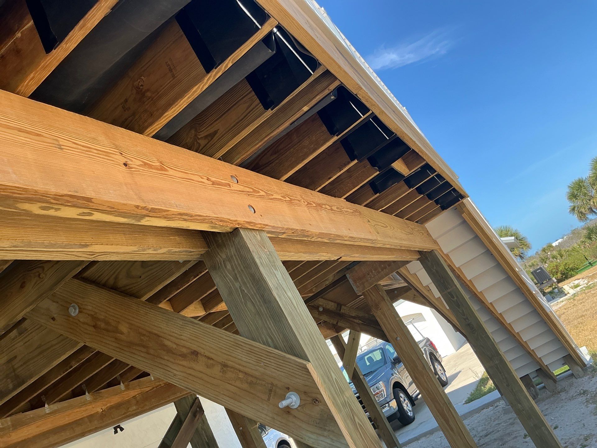 7-inch Commercial Gutters in Sanibel FL by Gutter Professors