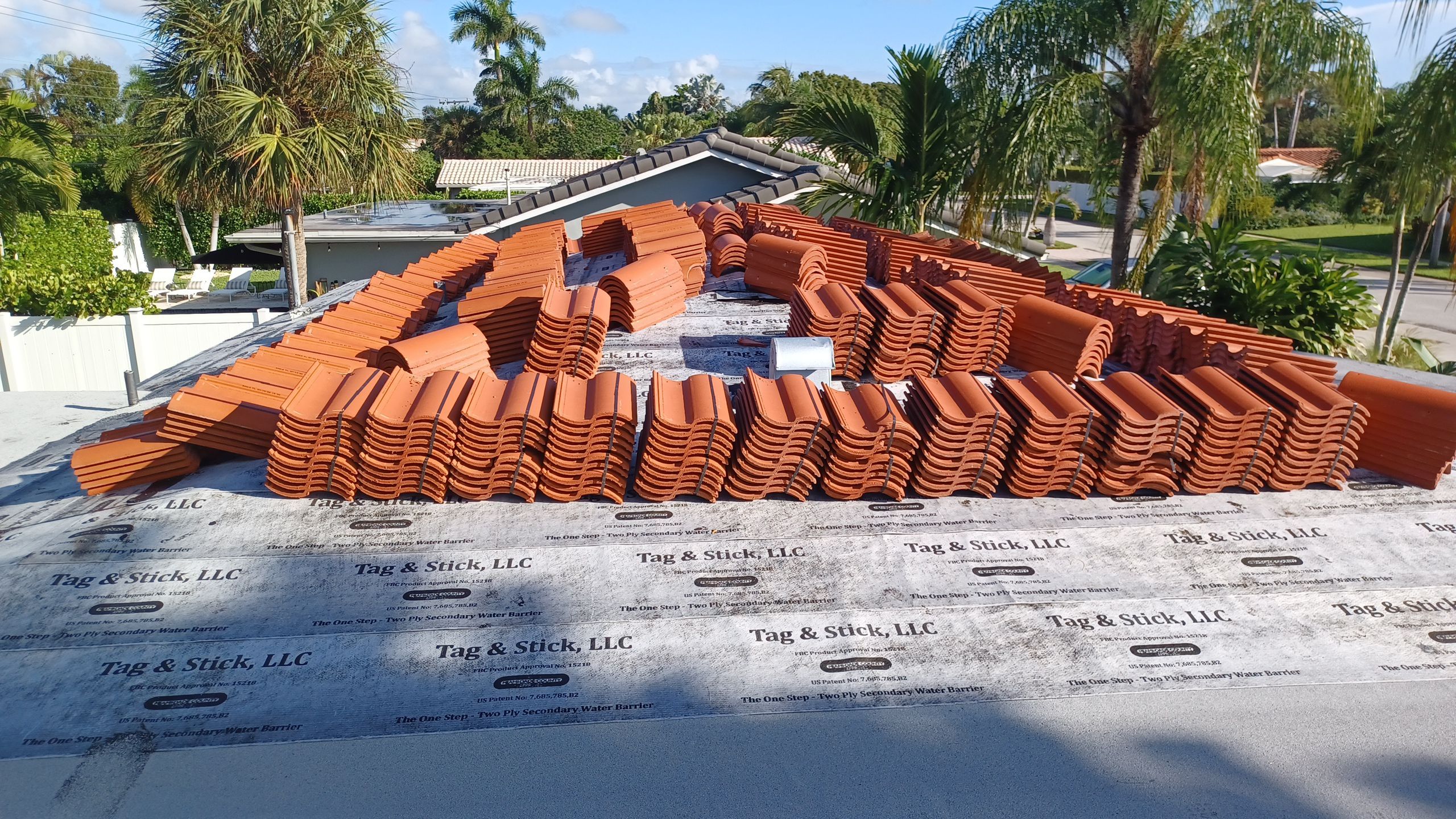 Residential Roofing Installation using Eagle Roofing Tile by BLUES BROTHERS ROOFING