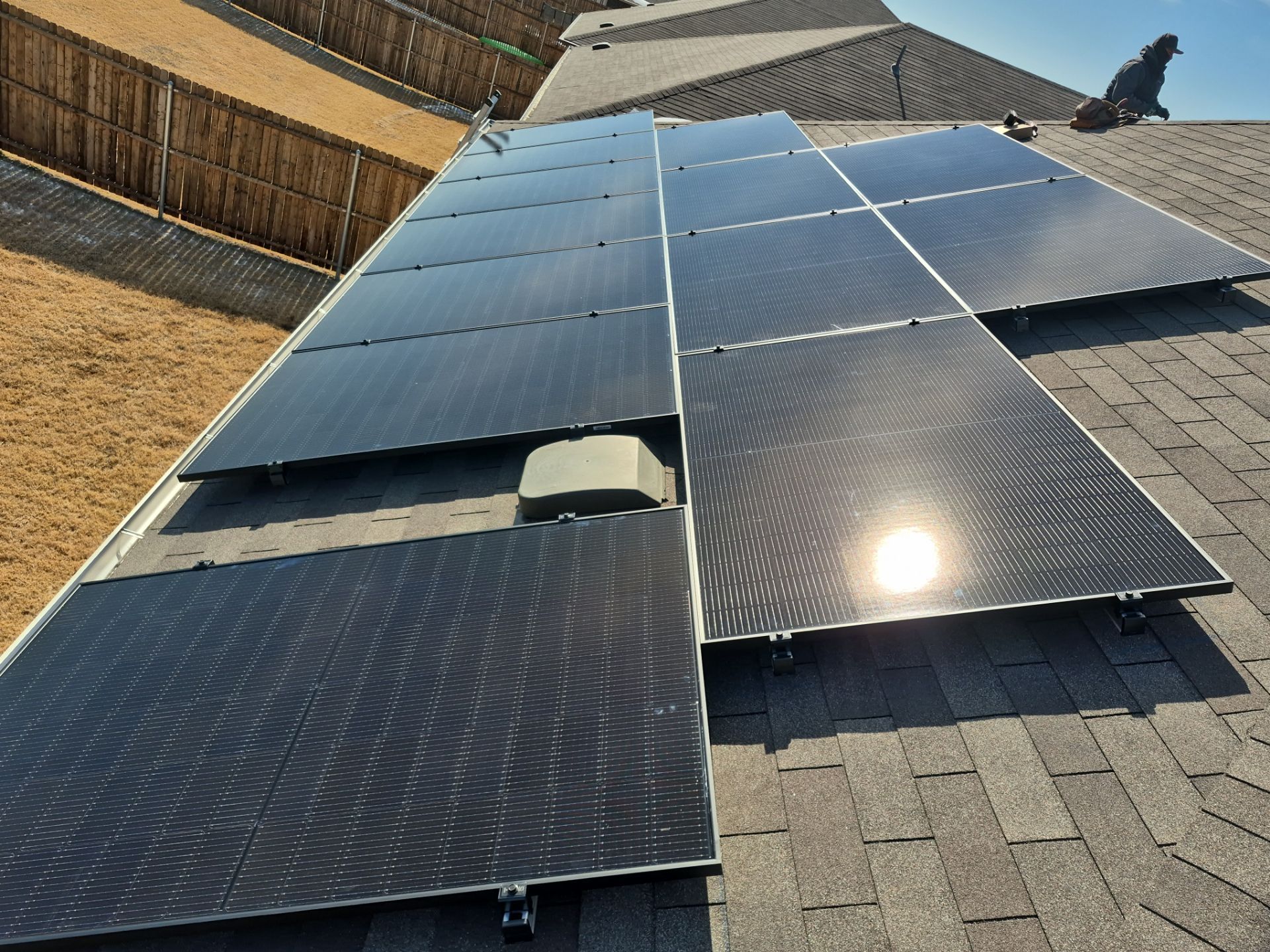 Project in Princeton, TX by Trojan Solar