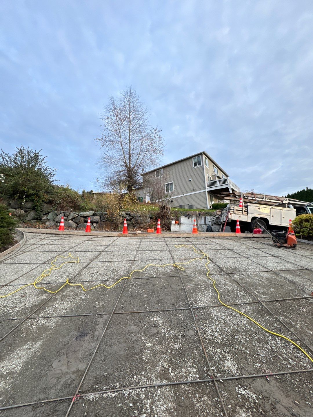 Raphil Haswega Concrete Driveway  by Jireh Asphalt & Concrete Inc 